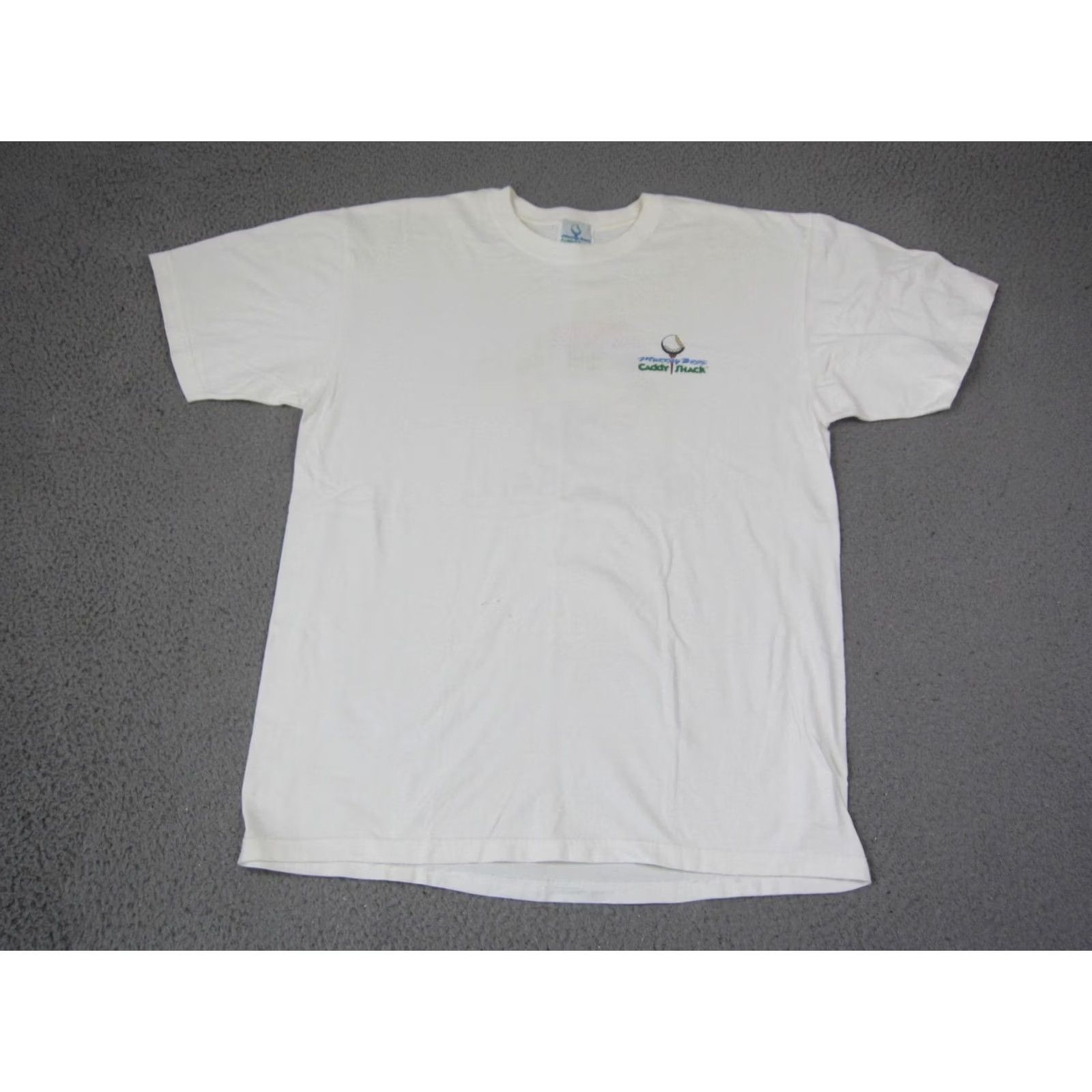 Bally VINTAGE Caddyshack Shirt Mens Large White Be The Ball Golf 90s Murray Bros Size US L / EU 52-54 / 3 - 6 Thumbnail