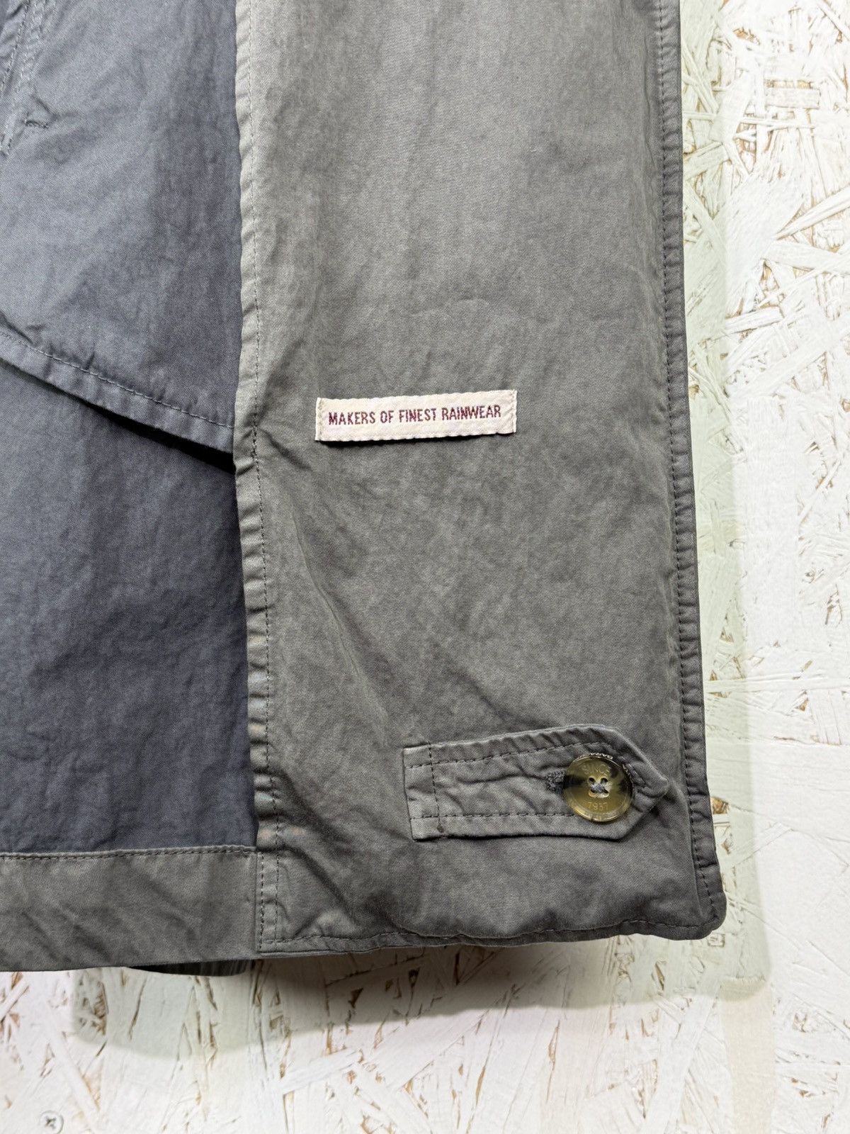 Baracuta Baracuta G10 Garment Dyed Rain Coat Grey Size 38 Size US M / EU 48-50 / 2 - 11 Thumbnail