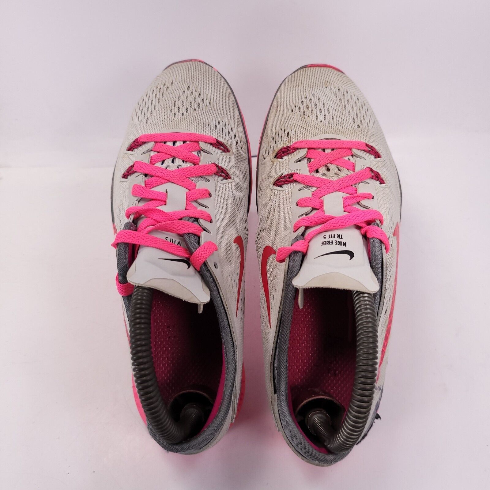Nike Nike Free TR Fit 5 Shoe Womens Size 6.5 718932-004 Gray Pink Size US 6.5 / IT 36.5 - 4 Thumbnail
