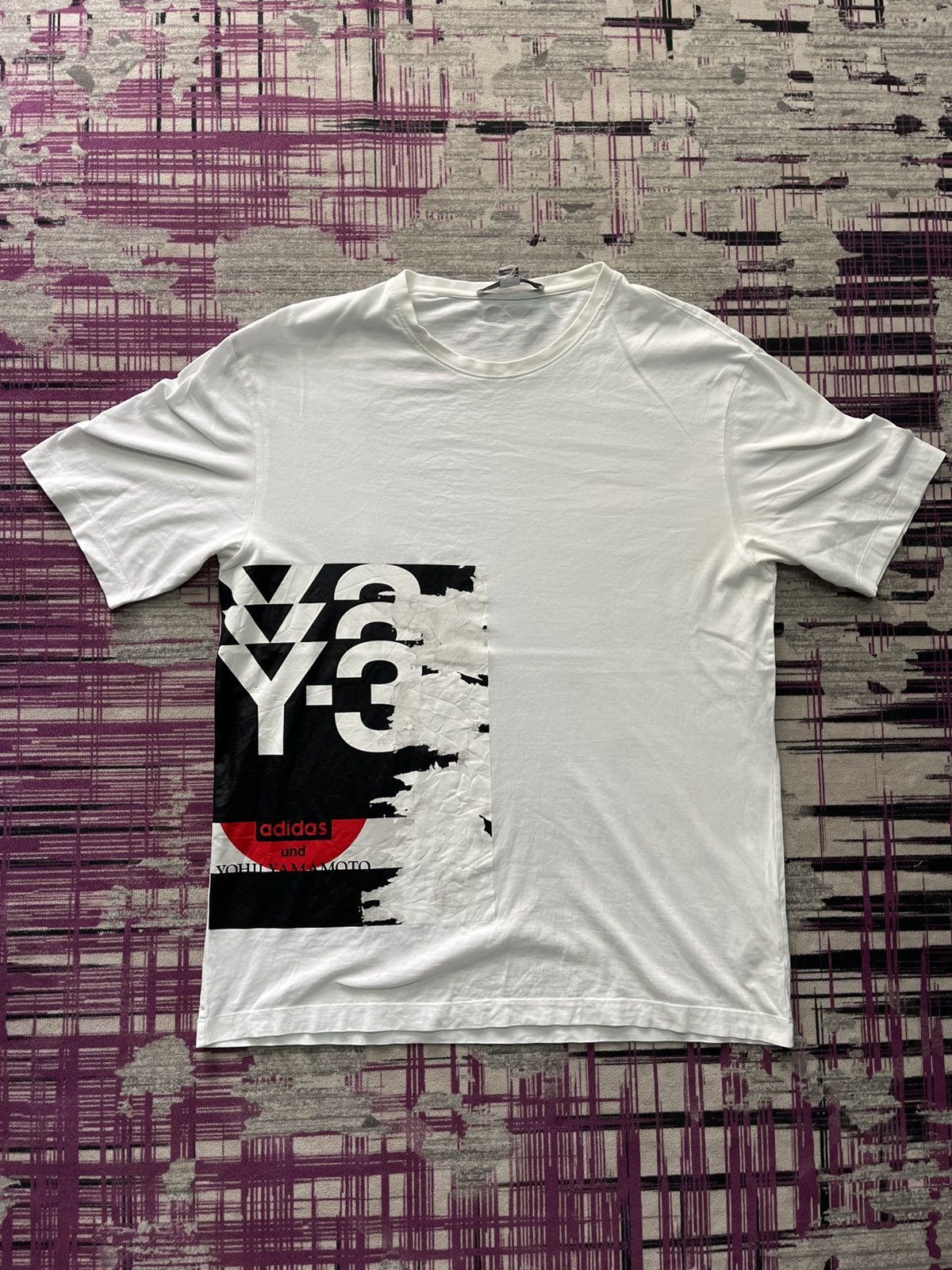 ADIDAS X YOHJI YAMAMOTO SHORT SLEEVE TEE