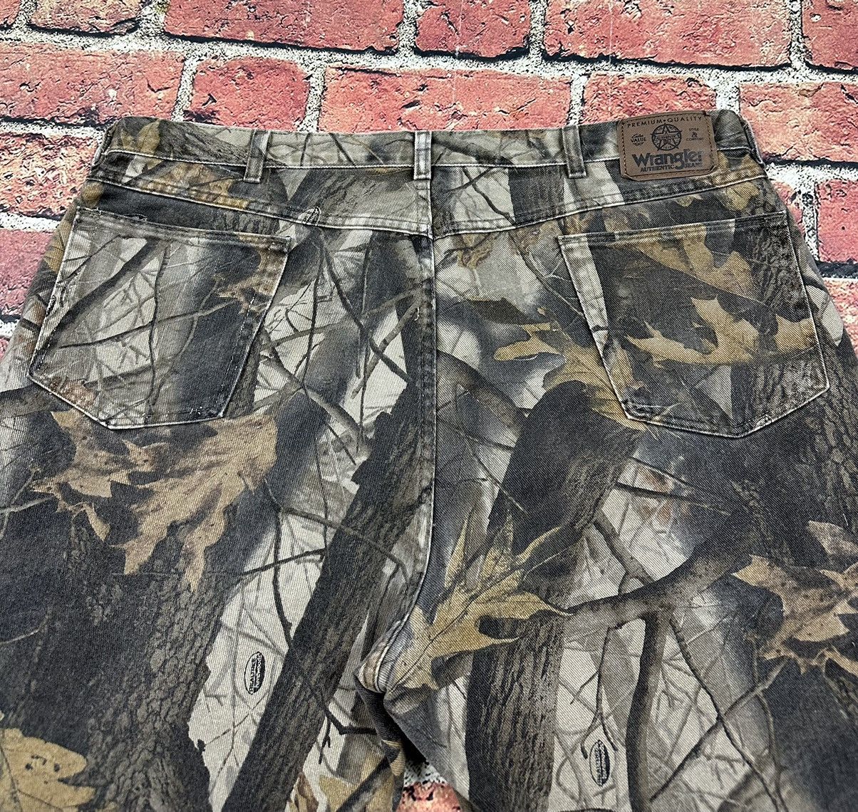 Vintage × Wrangler Vintage Wrangler Camo Double Knee Jeans Realtree Hardwoods Size US 42 / EU 58 - 5 Thumbnail