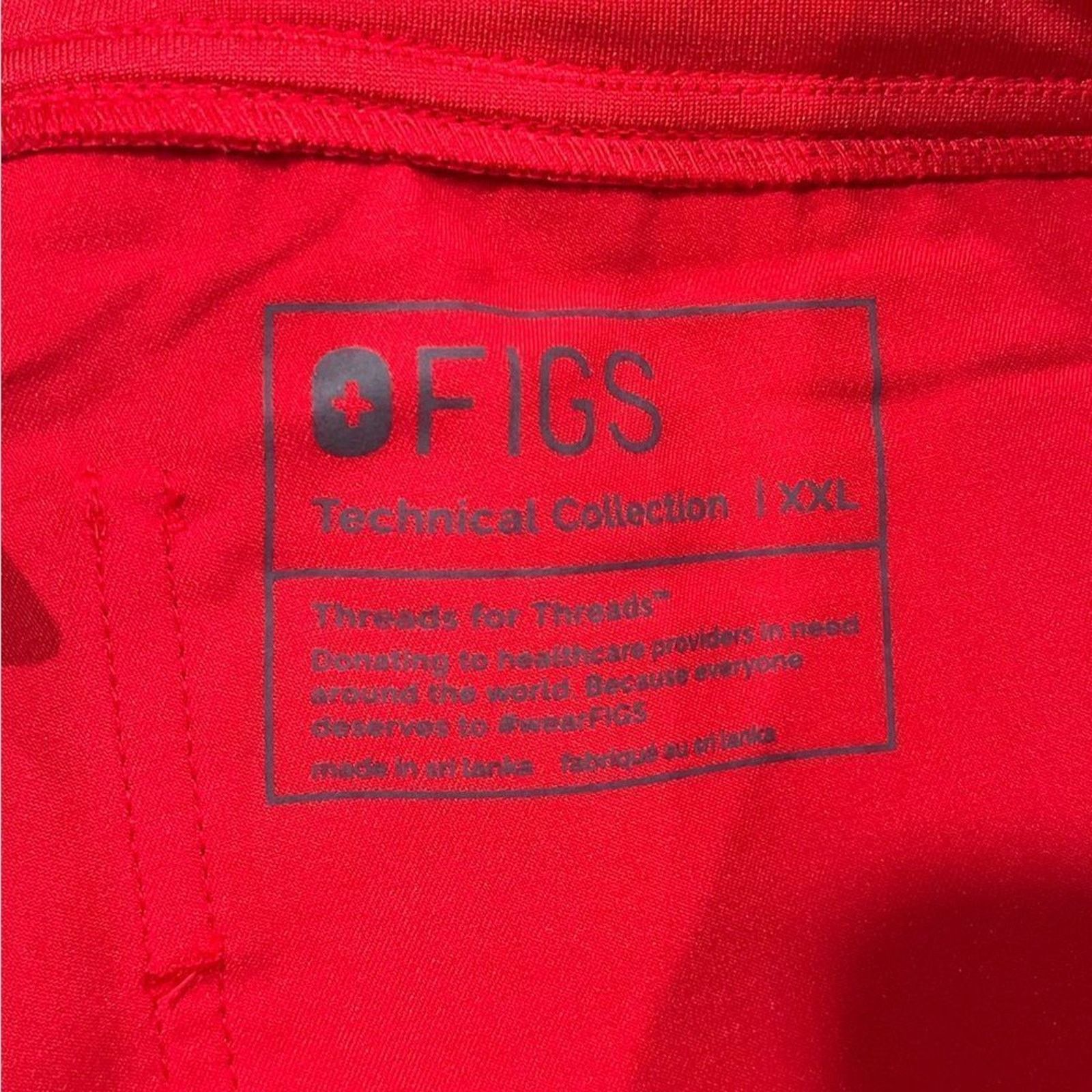 Vintage NWT Figs Zamora Jogger Scrub Pants Six Pockets Yoga Size 2XL Size 40" / US 18 - 7 Thumbnail