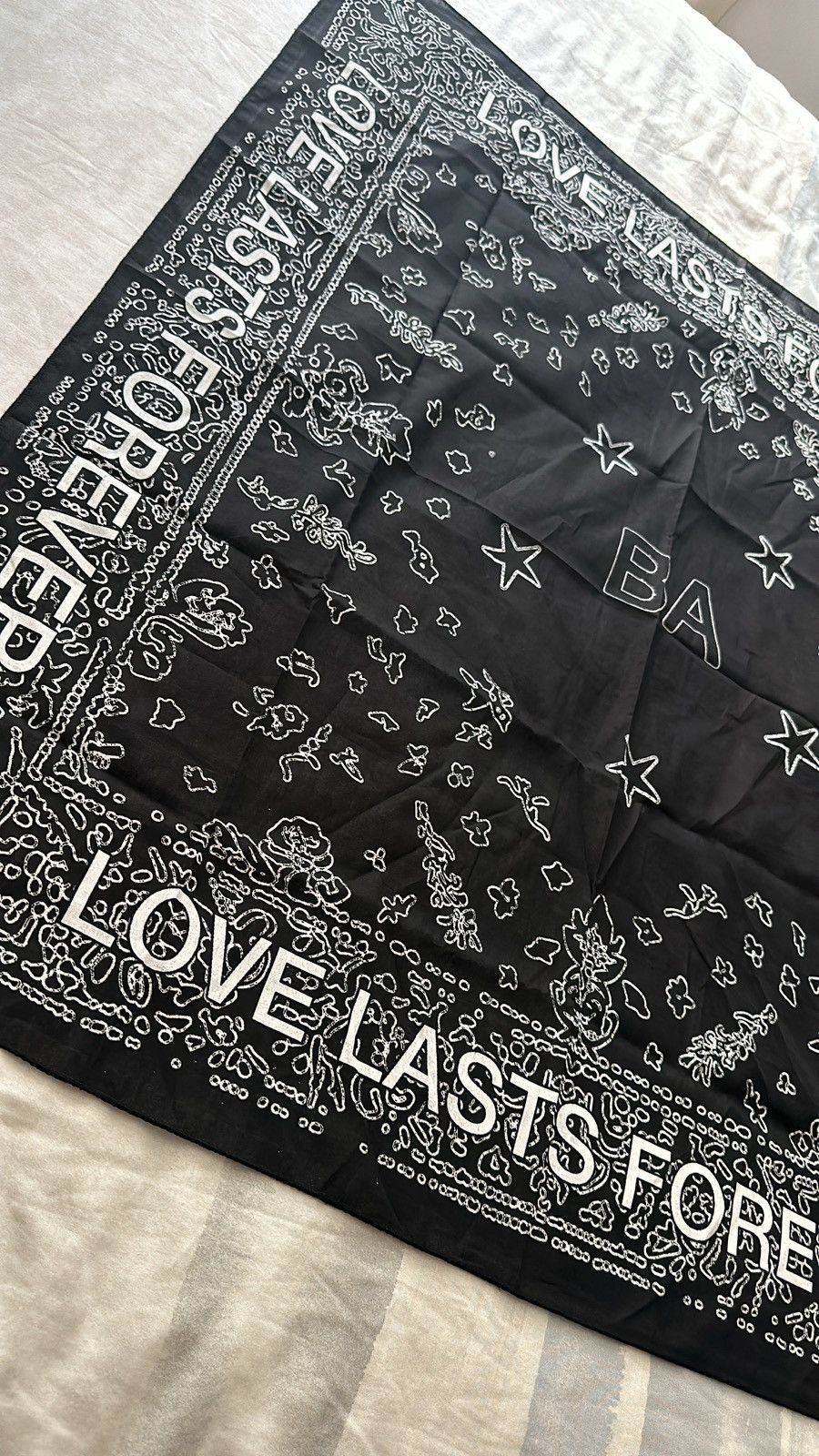 Destroy Lonely Merch Love Lasts Forever Bandana | WHAT'S ON