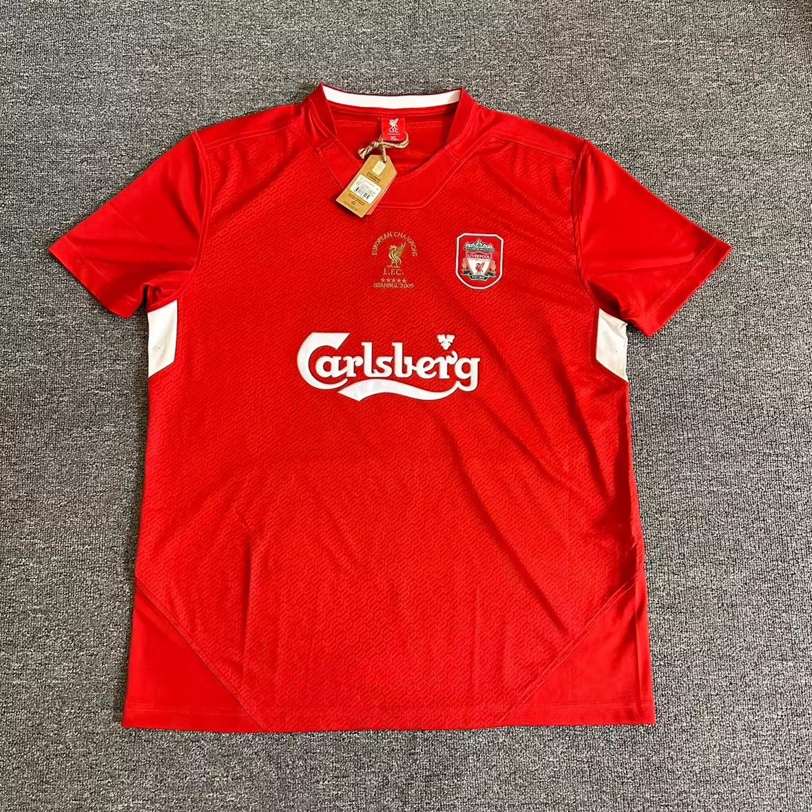 Other 2005 Liverpool #8 Steven Gerrard Jersey Size US XL / EU 56 / 4 - 2 Thumbnail
