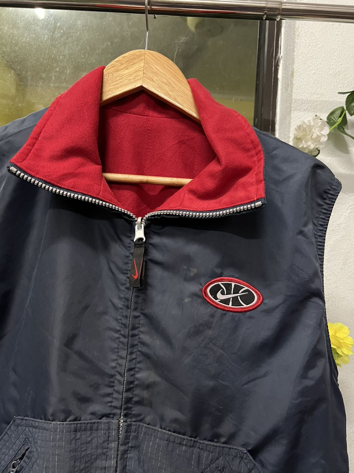 Nike × Vintage Nike vest Vintage Reversible Size US L / EU 52-54 / 3 - 3 Thumbnail