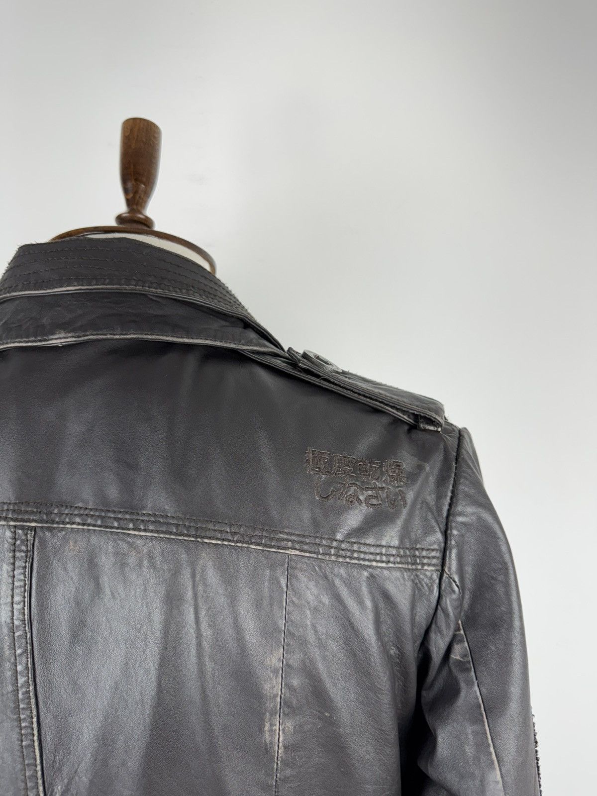 Superdry Men’s Vintage SuperDry Leather Jacket size M Size US M / EU 48-50 / 2 - 6 Thumbnail