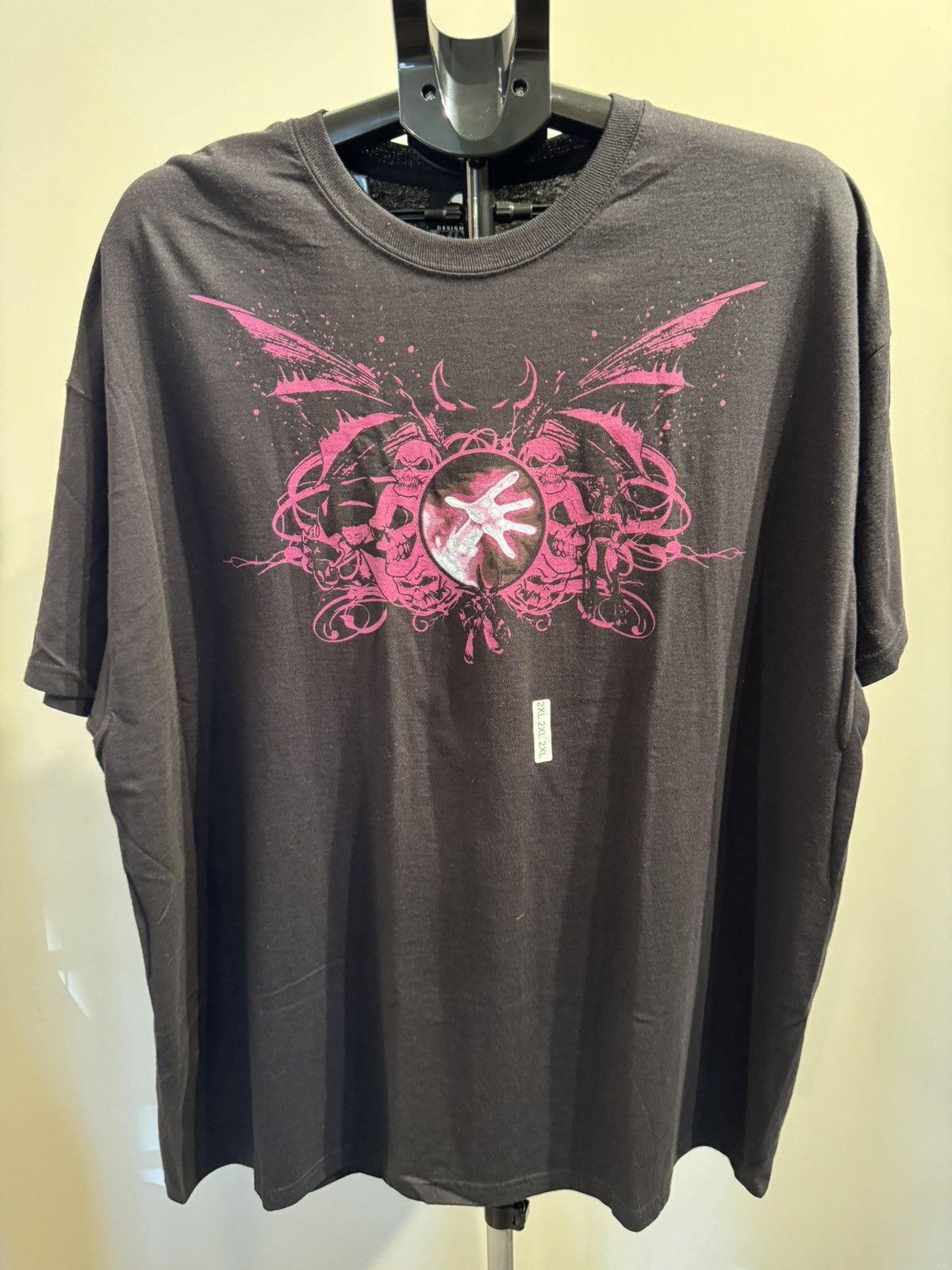 Band Tees × Vintage VTG World of Warcraft Warlock PC Game Black Graphic T-Shirt Size US XXL / EU 58 / 5 - 1 Thumbnail
