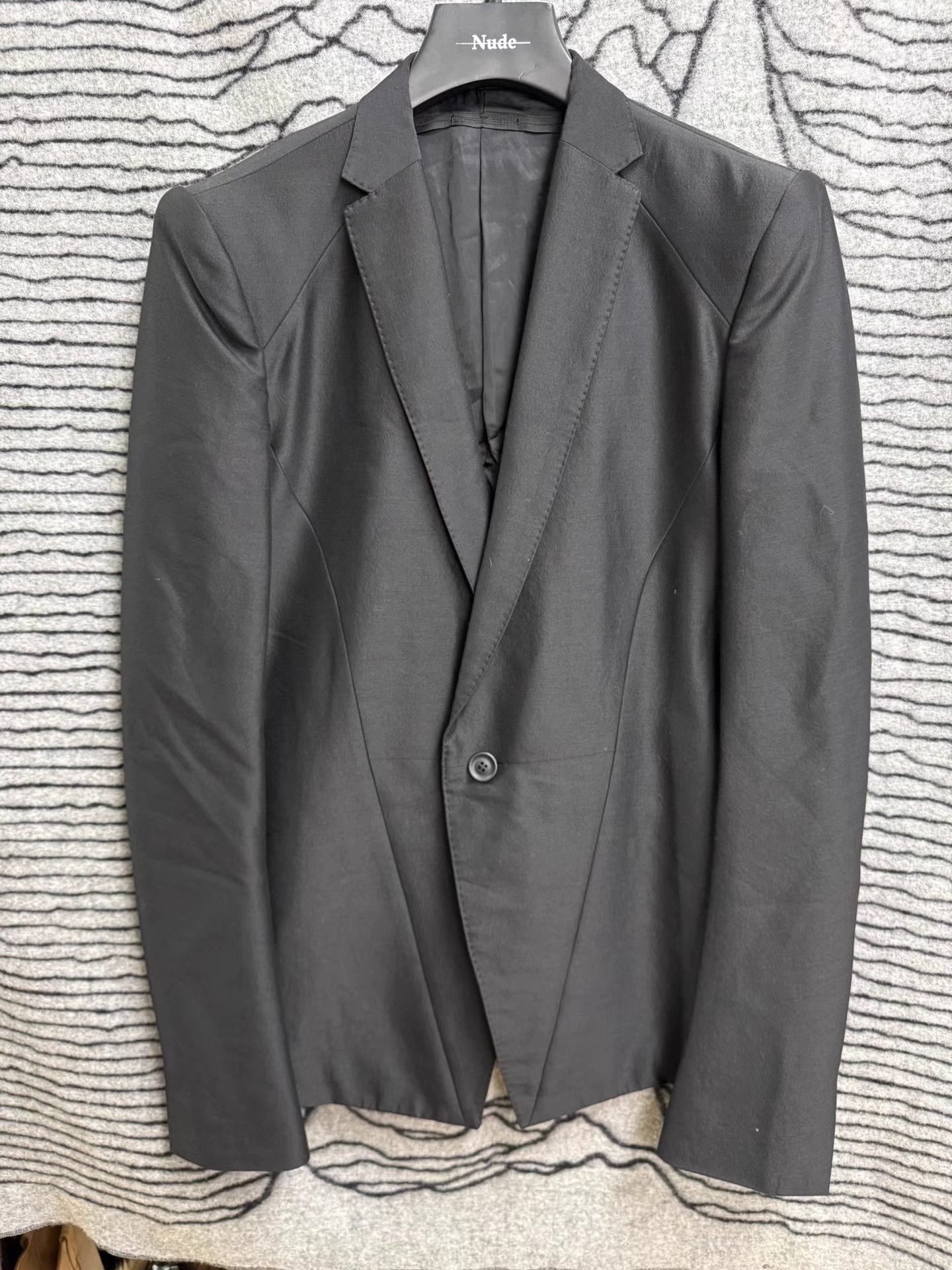 Julius Black Single-Button Blazer Size L Size US L / EU 52-54 / 3 - 1 Thumbnail