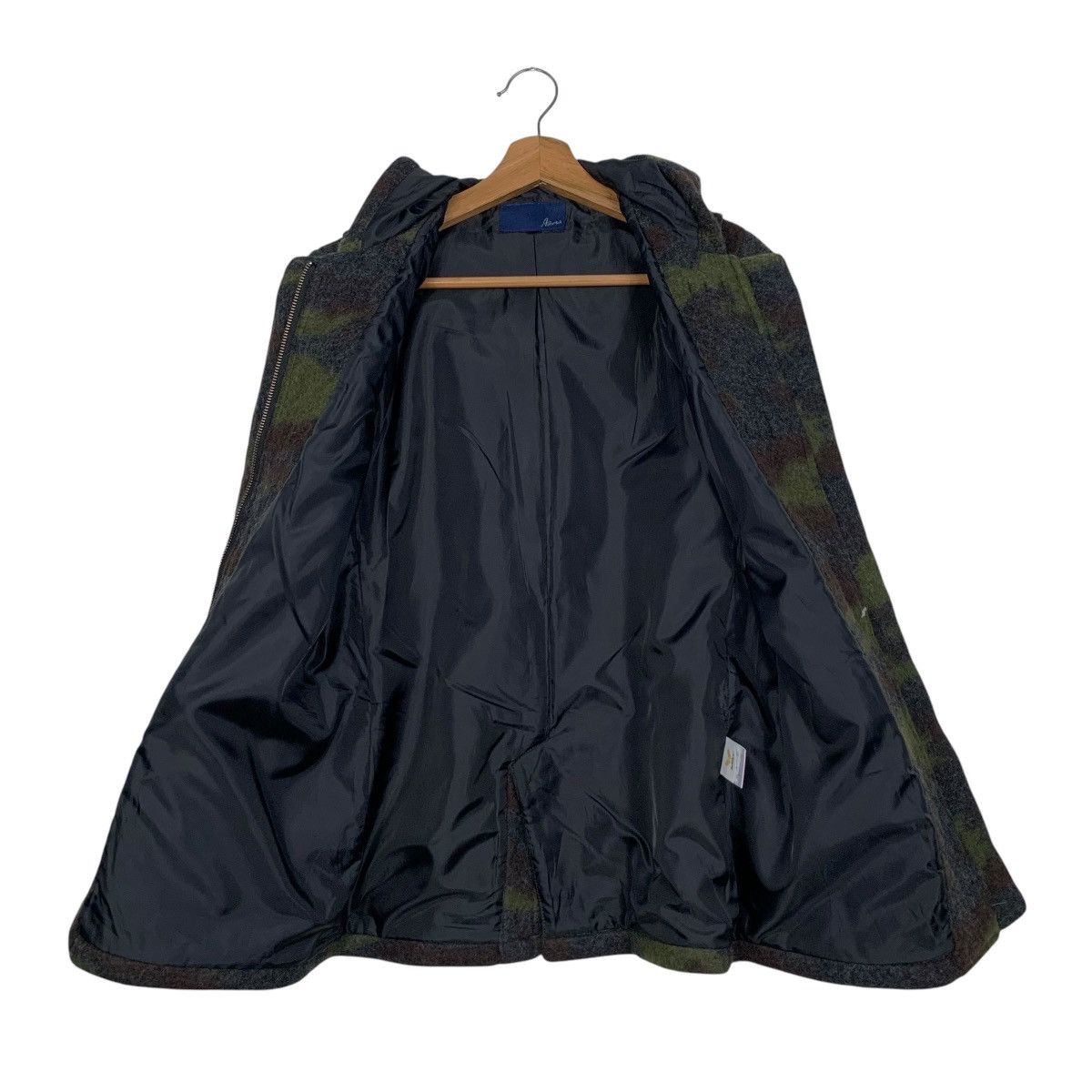 Avirex AVIREX Wool Blend Camo Hooded Duffle Coat Jacket #2786-C126 Size US S / EU 44-46 / 1 - 10 Thumbnail