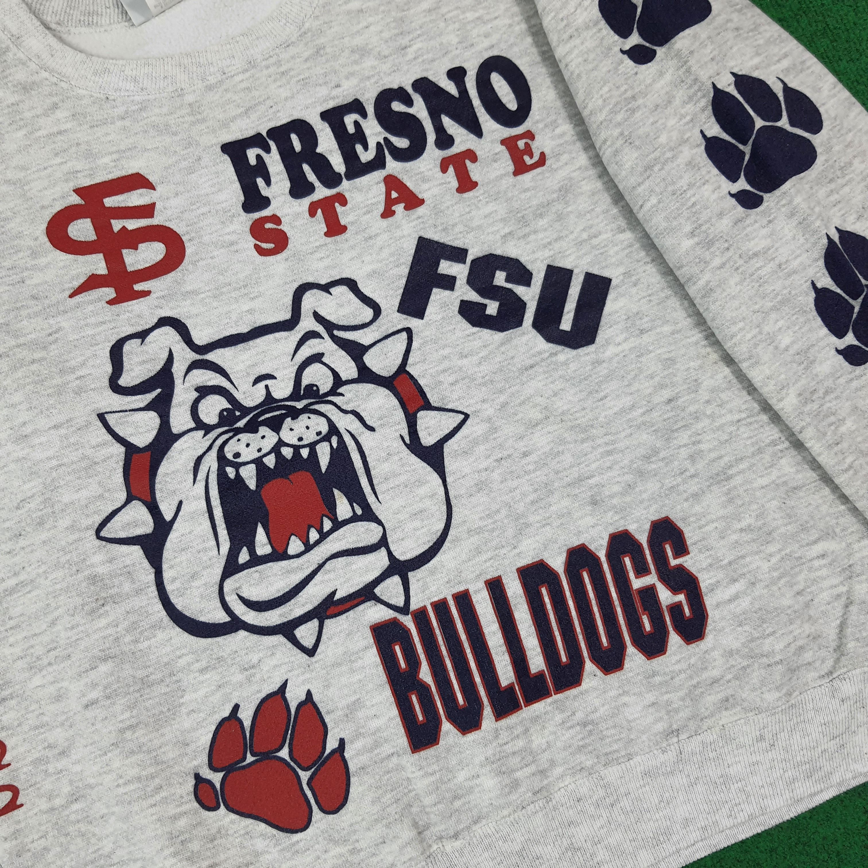 Lee Vintage 90s Fresno State Bulldogs NFL Team Sweatshirt C271N2 Size US M / EU 48-50 / 2 - 2 Thumbnail
