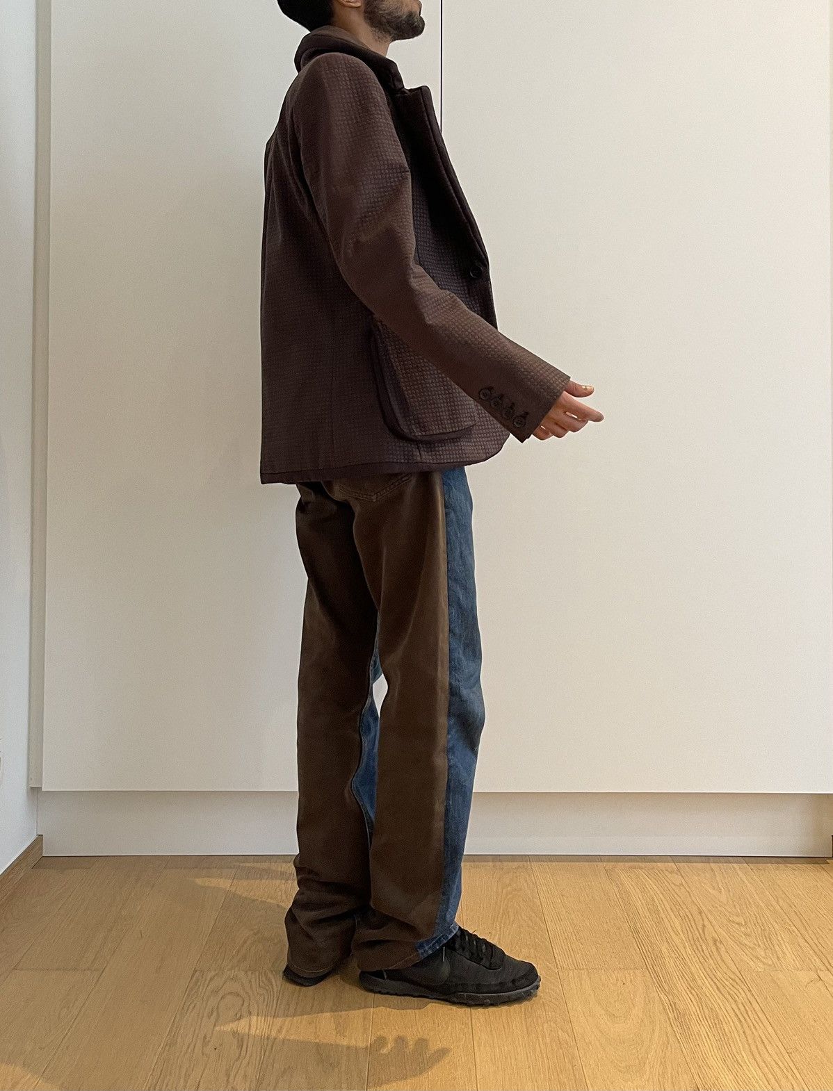 Walter Van Beirendonck Walter Van Beirendonck Fall 2008 Brown 3D Blazer With Dots Size US S / EU 44-46 / 1 - 8 Thumbnail