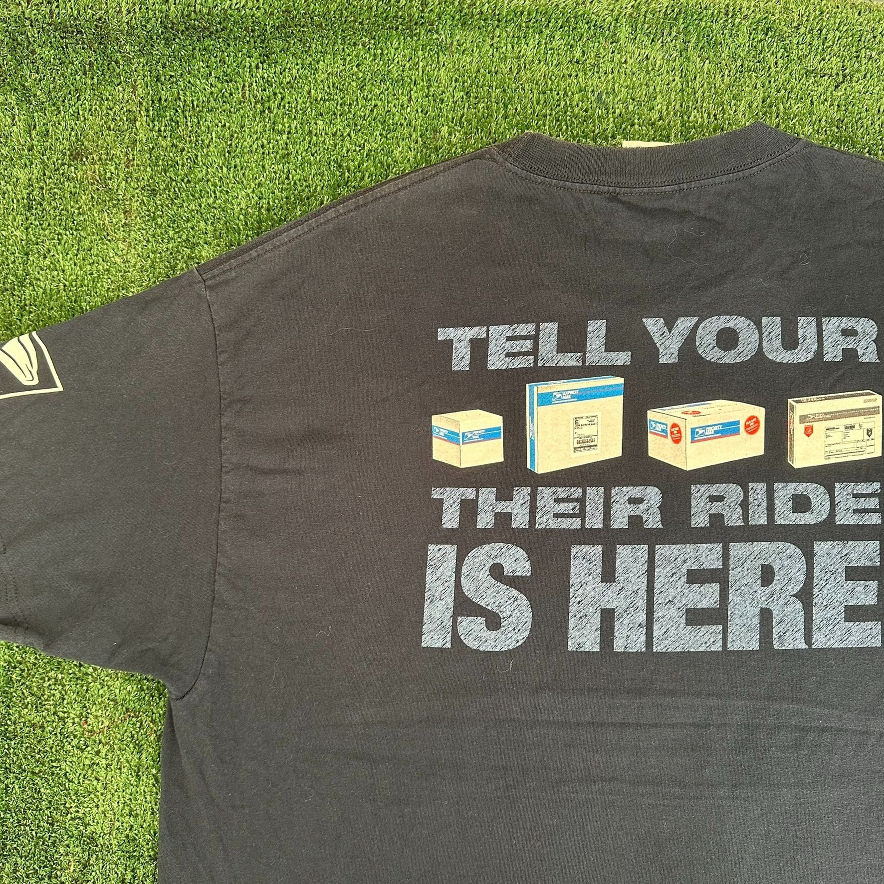 Vintage Vintage USPS Postal Service T-Shirt Priority Mail Worker Tee Size US XXL / EU 58 / 5 - 7 Thumbnail