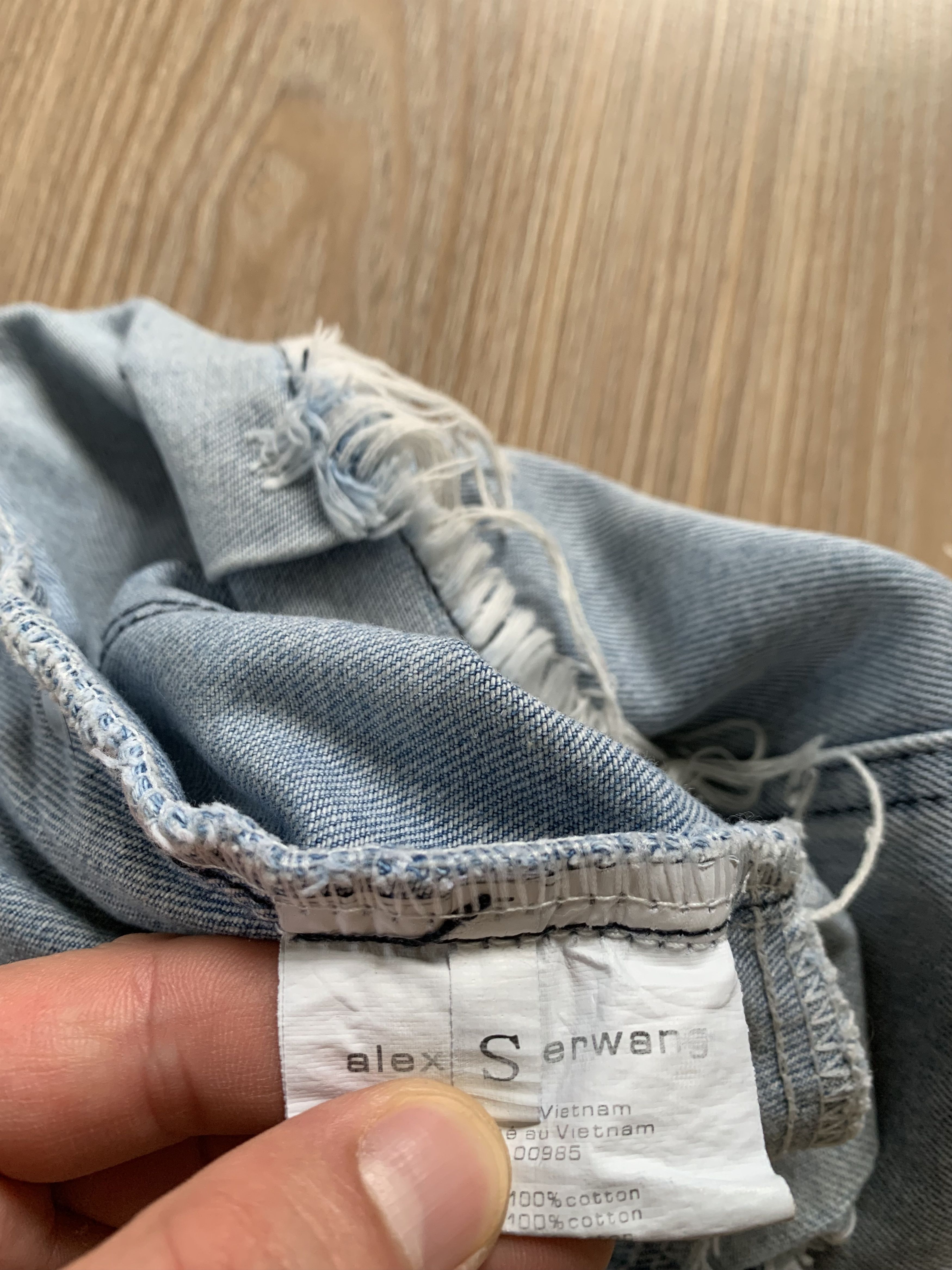 Alexander Wang × Denime Vintage Alexander Wang Mini Denime Shorts Size 26" / US 2 / IT 38 - 7 Thumbnail