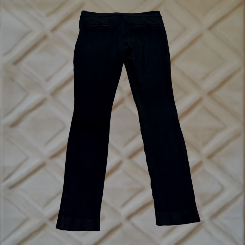 Theory Theory Leska K Classical Slim Ankle Trouser Pants Women 4 Black Mid Rise Stretch Pants Slim Ankle Black 90s Classic Womens Size 27" / US 4 / IT 40 - 1 Thumbnail