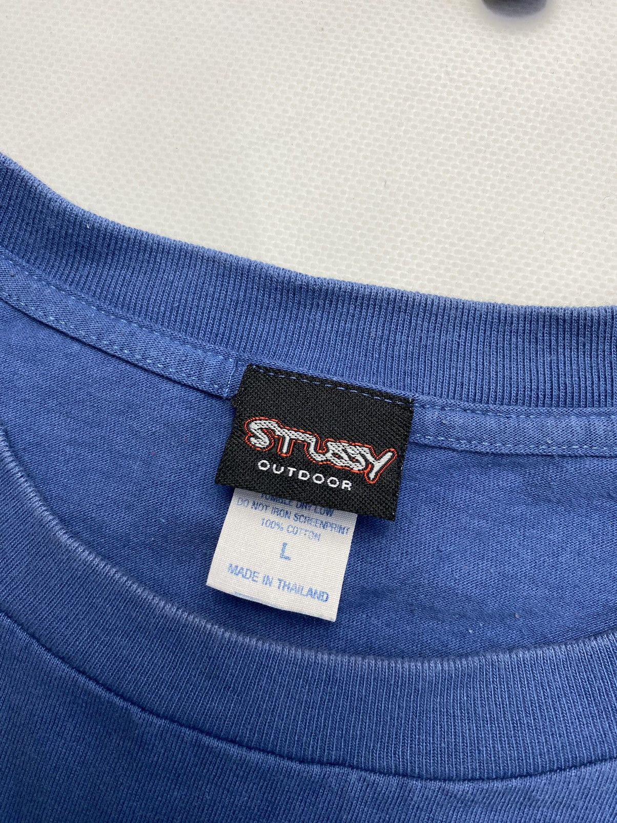 Stussy Stussy Big Logo outdoor vintage t shirt 90s Size US M / EU 48-50 / 2 - 7 Thumbnail