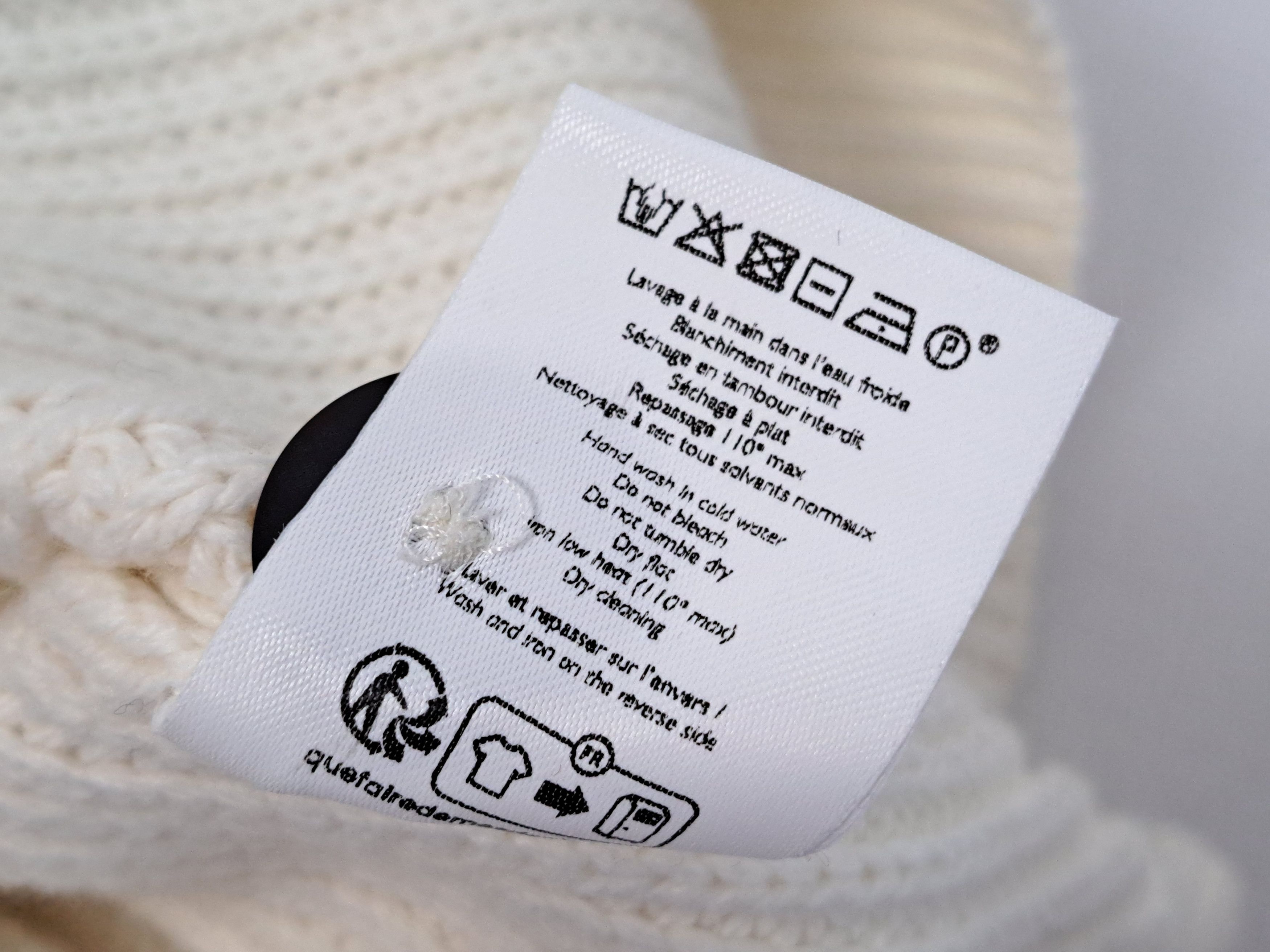 Sezane Sezane Darius wool/cotton sweater in ecru. Size S Size S / US 4 / IT 40 - 10 Thumbnail