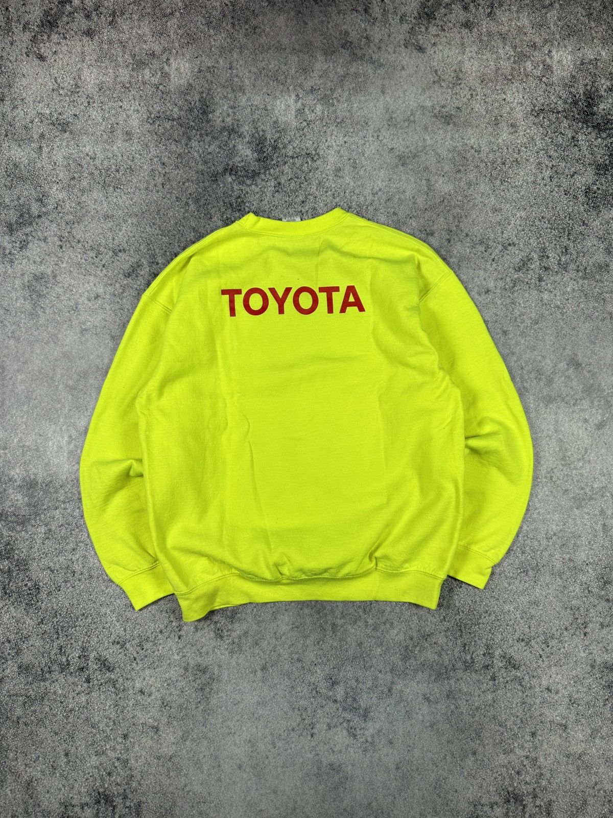 Gildan Vintage Toyota Logo Sweatshirt Streetwear Racing L 90s Size US L / EU 52-54 / 3 - 1 Thumbnail