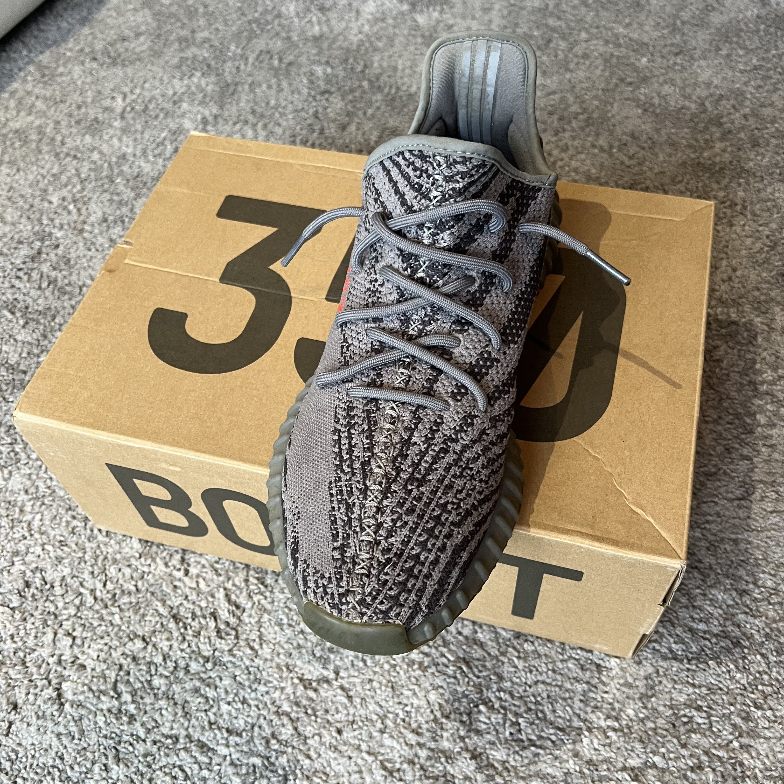 Adidas × Kanye West Yeezy Boost 350 V2 Beluga 2.0 Size US 14 / EU 47 - 17 Thumbnail