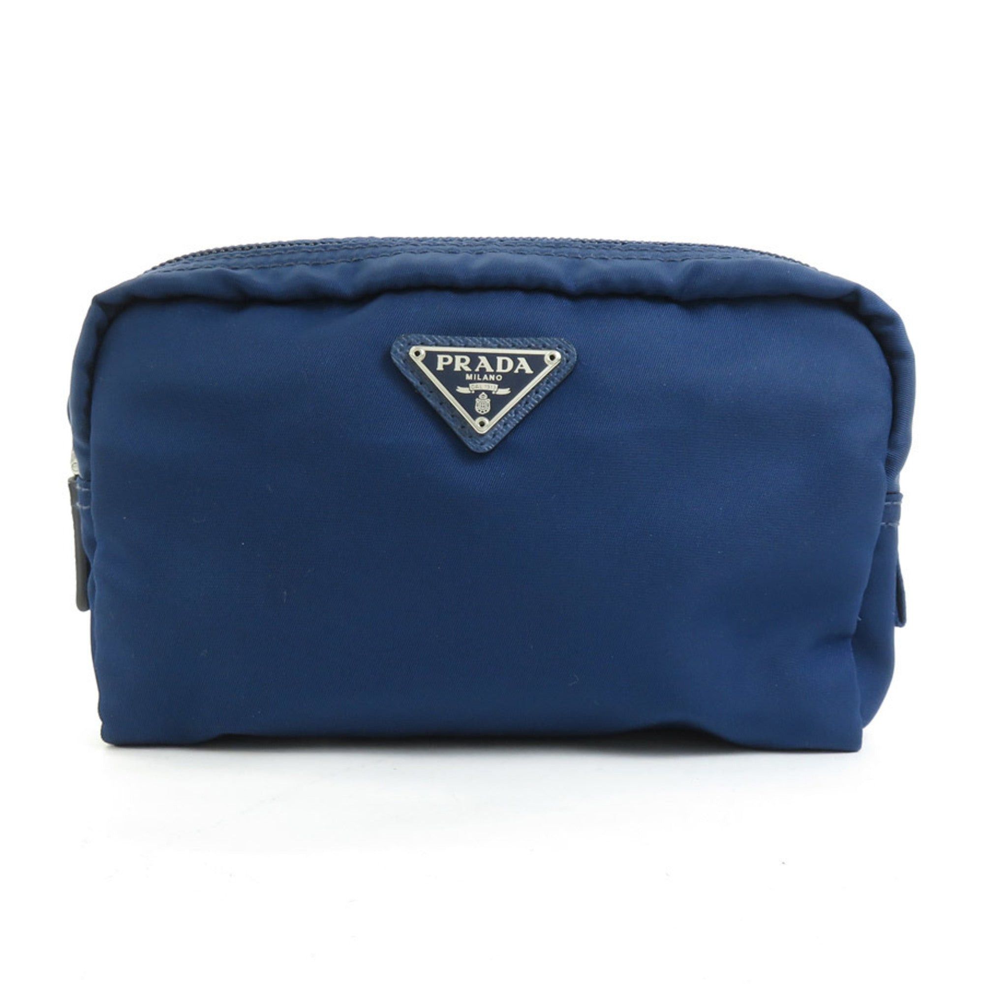 image of Prada Pouch Nylon Blue Men's Women's 1Na021 55657G