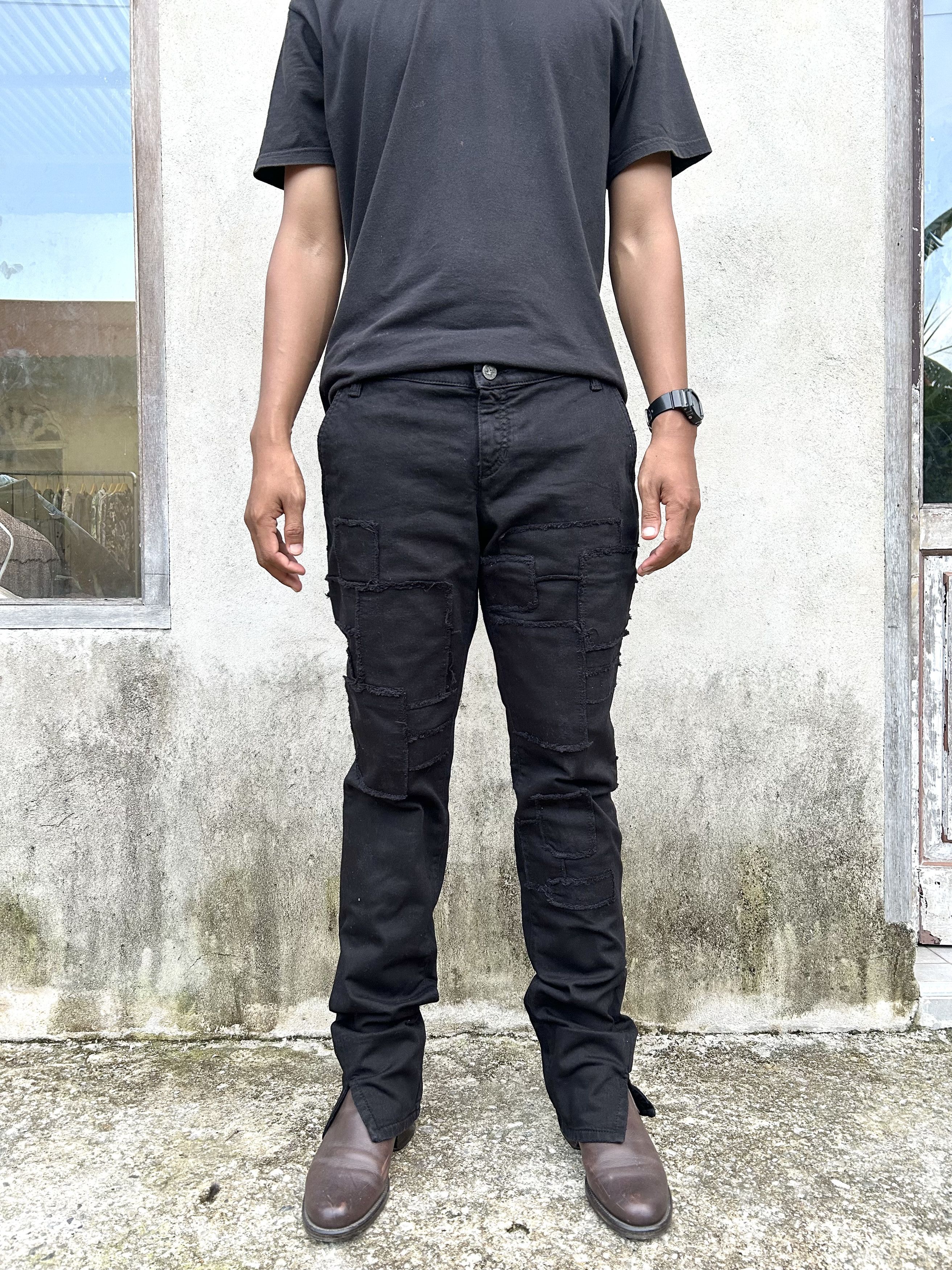 Japanese Brand Zadig & voltair patchwork jeans Size US 32 / EU 48 - 8 Thumbnail