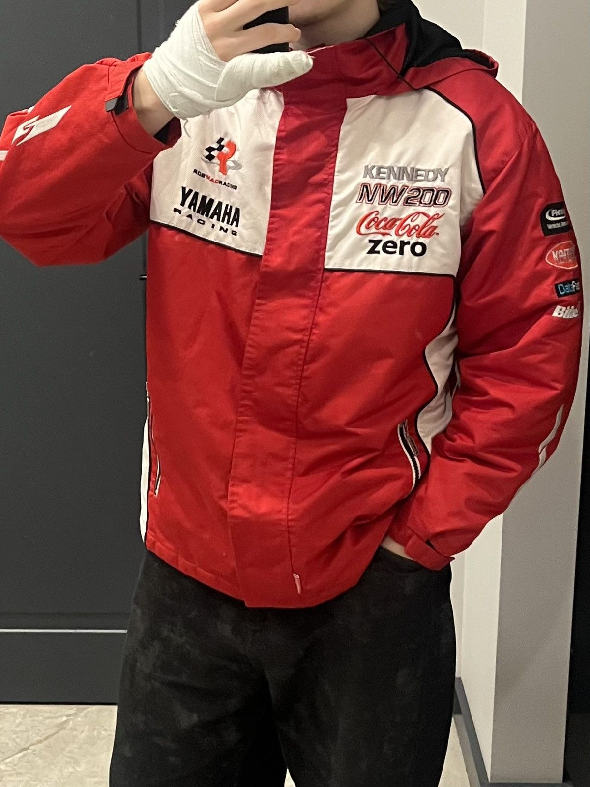 Yamaha Vintage Yamaha x Coca-Cola Racing Jacket NW200 Kennedy Event Size US L / EU 52-54 / 3 - 1 Thumbnail