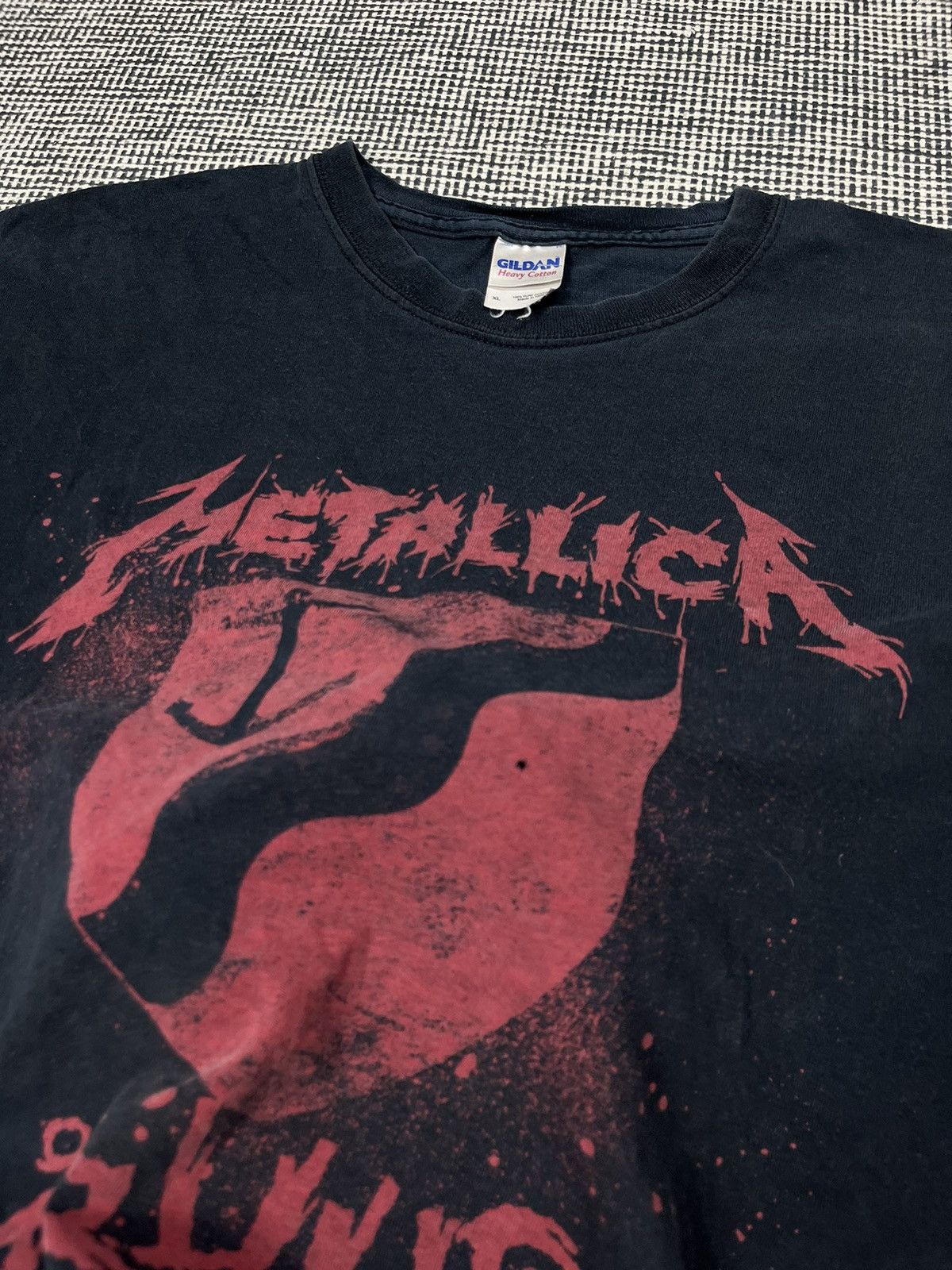 Band Tees Metallica sick of the studio 2007 tour t-shirt Size US XL / EU 56 / 4 - 3 Thumbnail