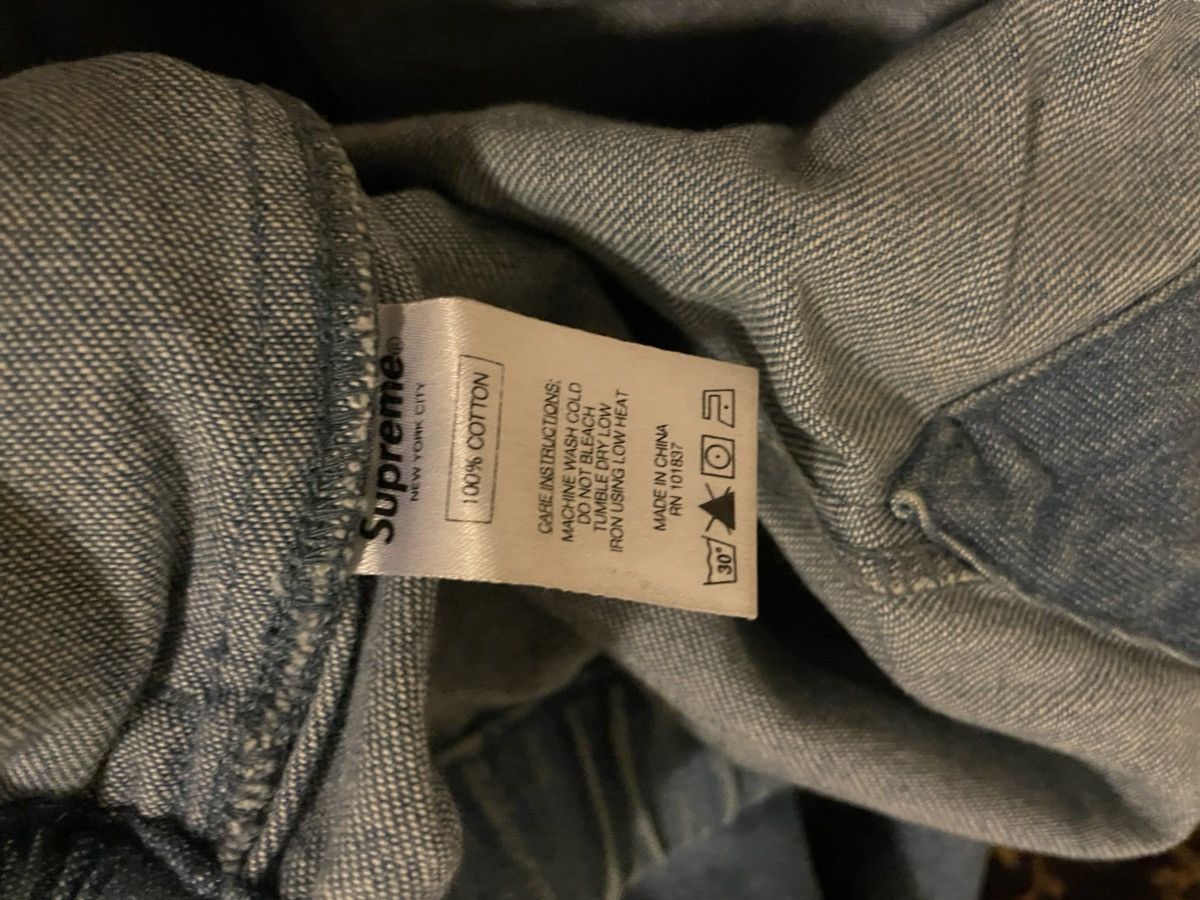Supreme Vintage Supreme Denim Kung Fu Pants Size US 34 / EU 50 - 5 Thumbnail