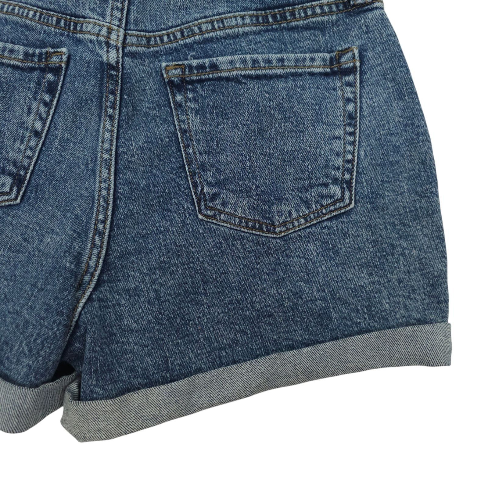 Other Wild Fable Acid Wash Denim Shorts Size 0/25 High Rise Retro Size 25" / US 0 / IT 36 - 17 Thumbnail