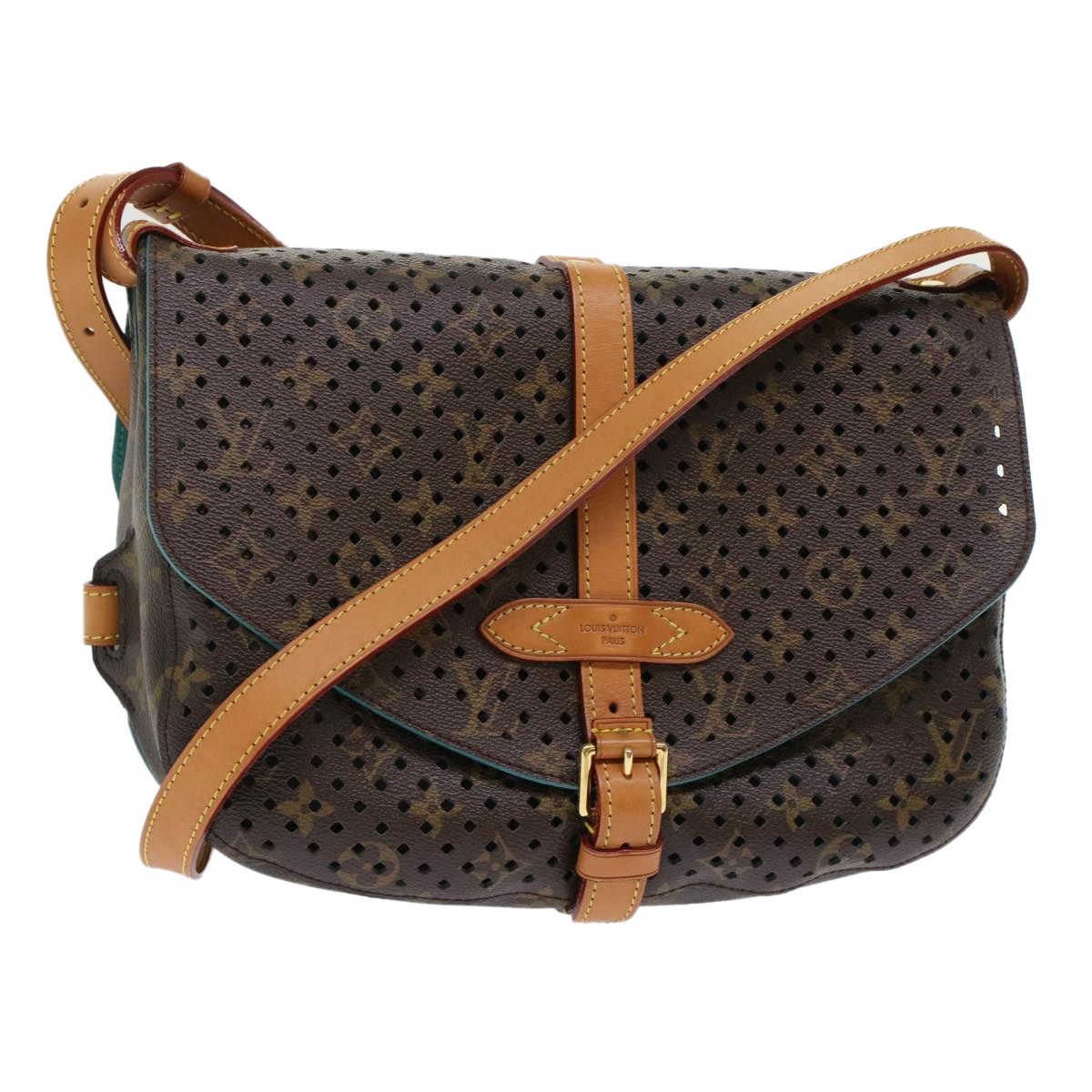 Louis Vuitton LOUIS VUITTON Monogram Perfo Saumur 30 Shoulder Bag M93998 Size ONE SIZE - 1 Thumbnail