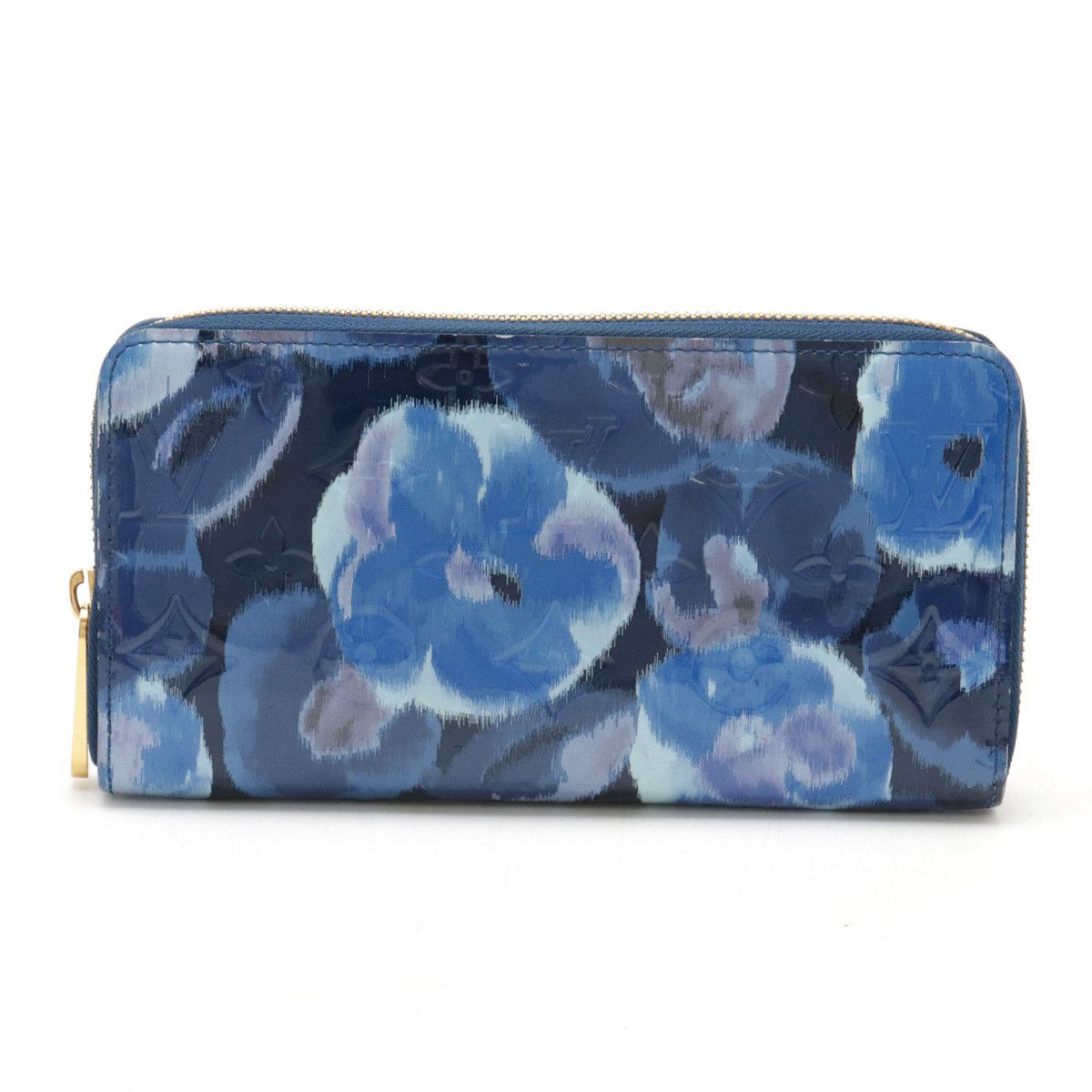 Louis Vuitton Louis Vuitton Louis Vuitton Vernis Ikat Flower Zippy Wallet M90018 Leather Long Wallet M90018 in Great Condition Size ONE SIZE - 1 Thumbnail