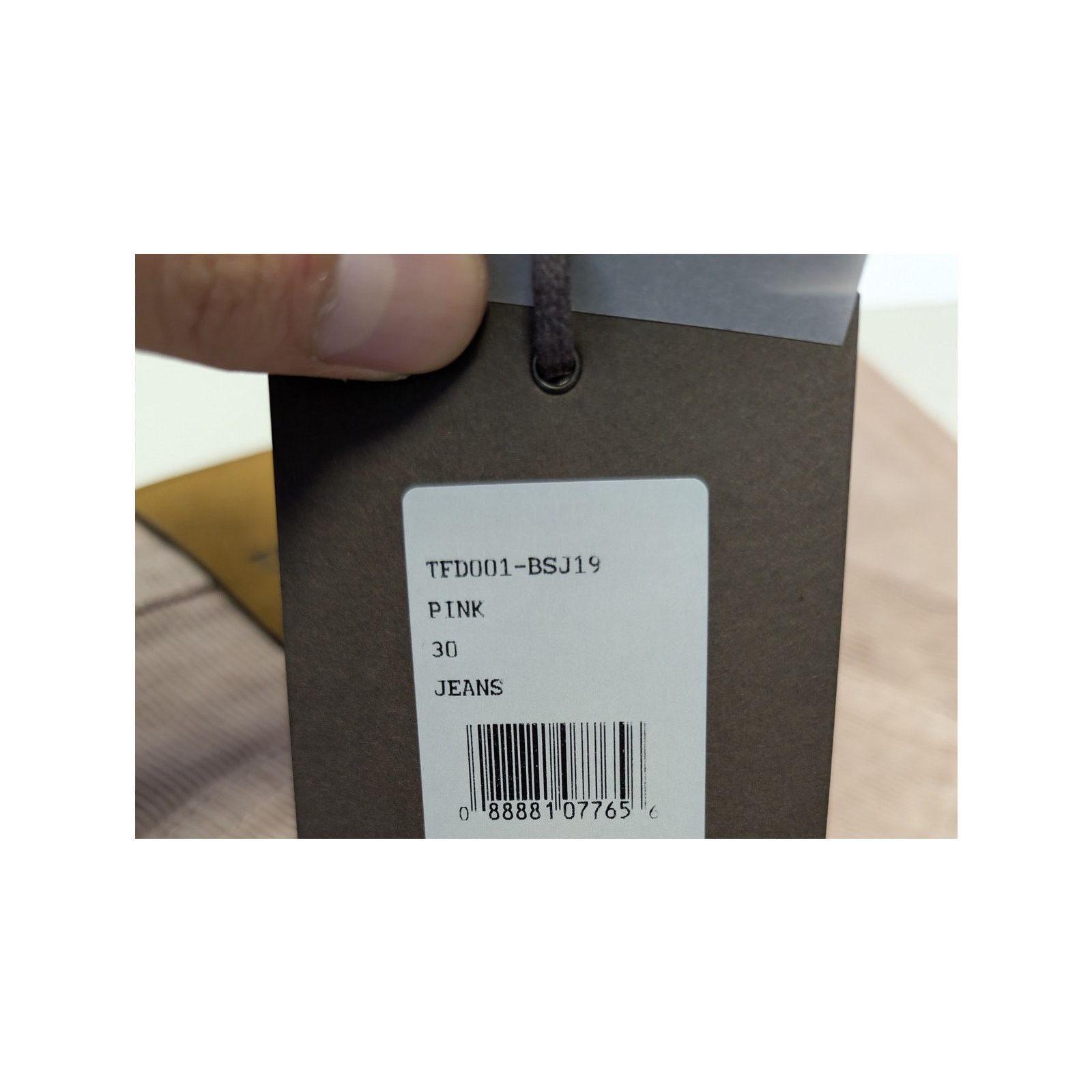 Tom Ford o1rshd1 Corduroy Slim Fit Denim Jeans in Pink Size US 30 / EU 46 - 23 Thumbnail