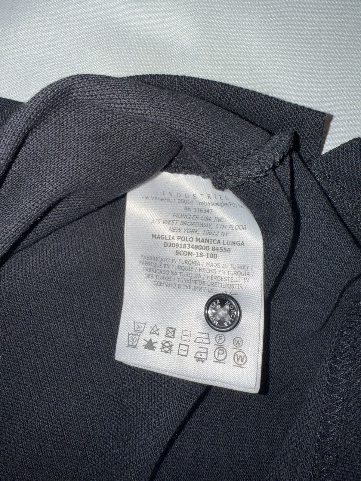 Moncler Moncler long sleeve polo Size US M / EU 48-50 / 2 - 6 Thumbnail