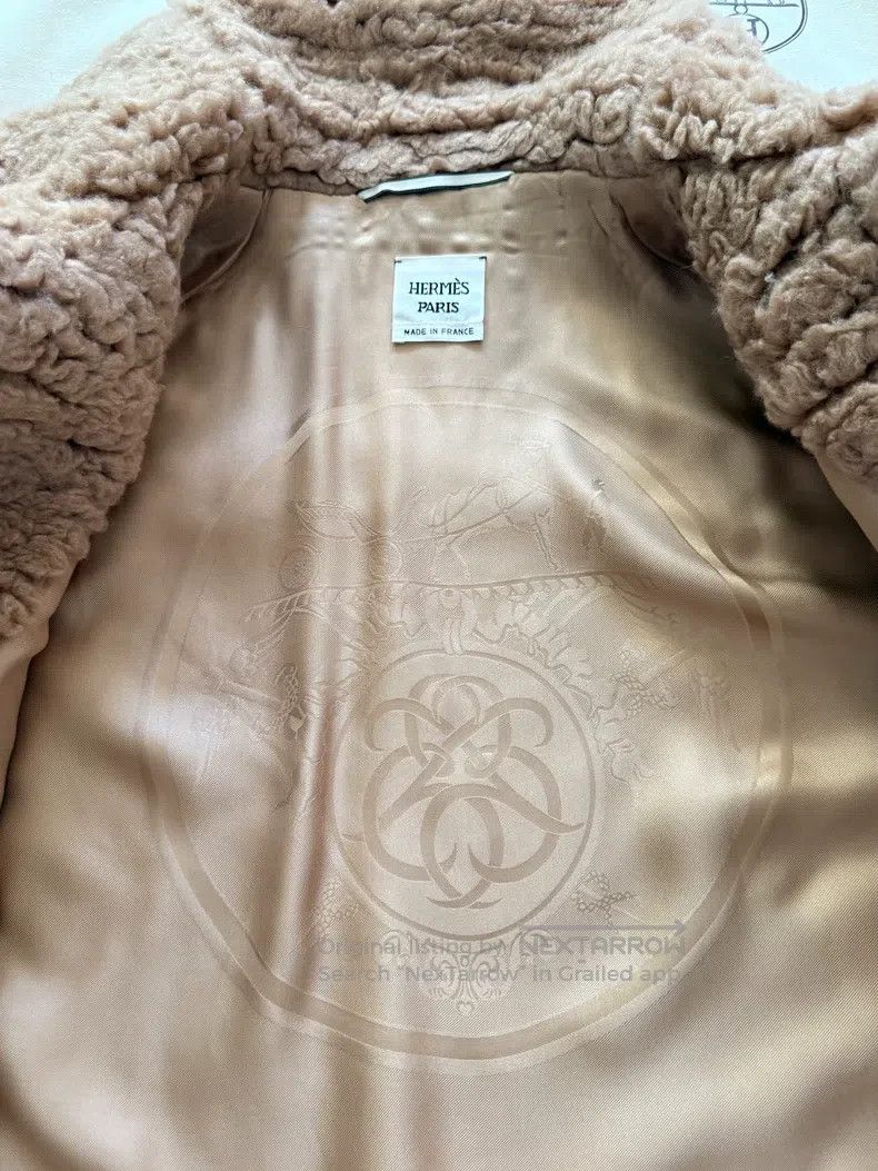 Hermes Hermes Classic Teddy Bear Coat Sheepskin Jacket Size XS / US 0-2 / IT 36-38 - 4 Thumbnail