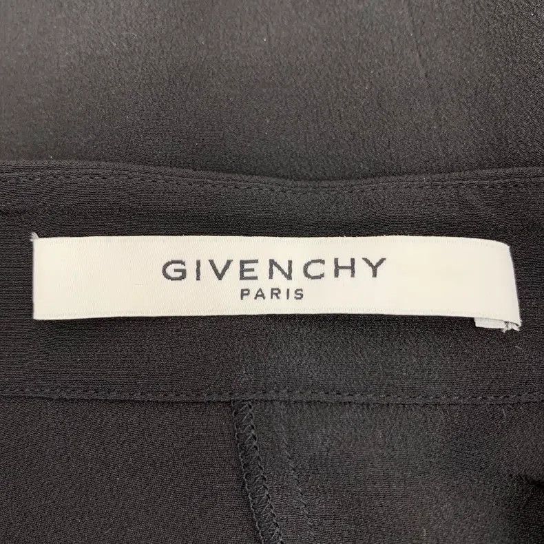 Givenchy Givenchy Black and White Colorblock Silk Revere Collar Lon Size XS / US 0-2 / IT 36-38 - 5 Thumbnail