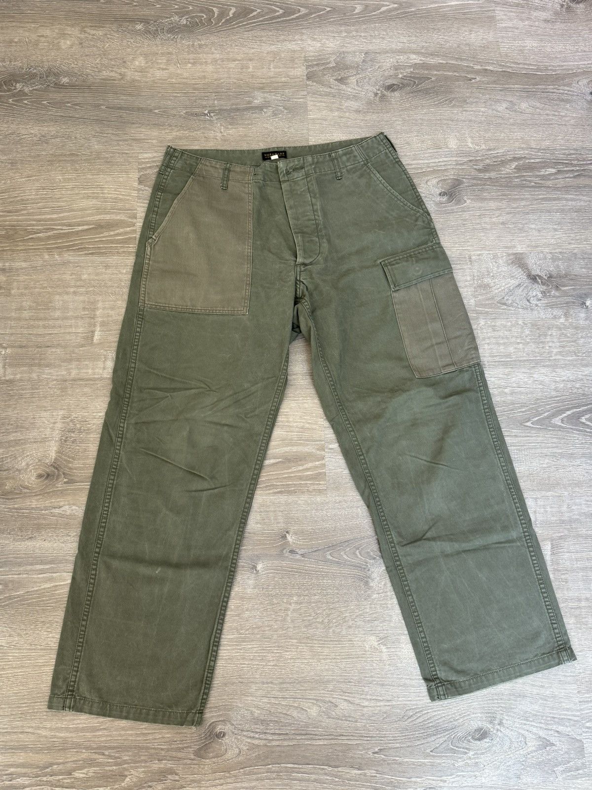 Patchwork workpant