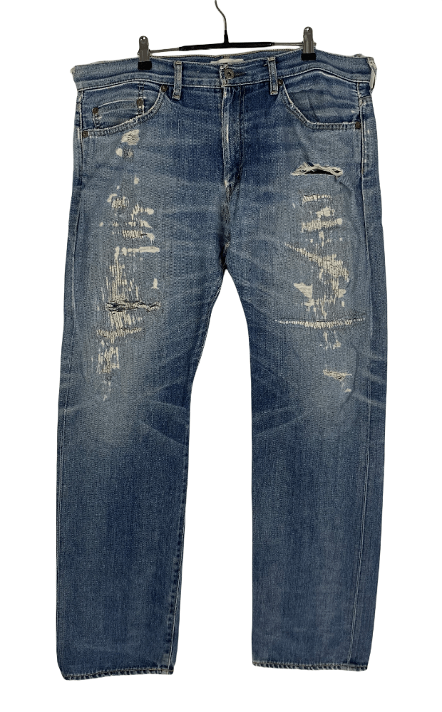 Bape OG A Bathing Ape Distressed Bape Jeans Bapesta Denim Size US 38 / EU 54 - 1 Thumbnail