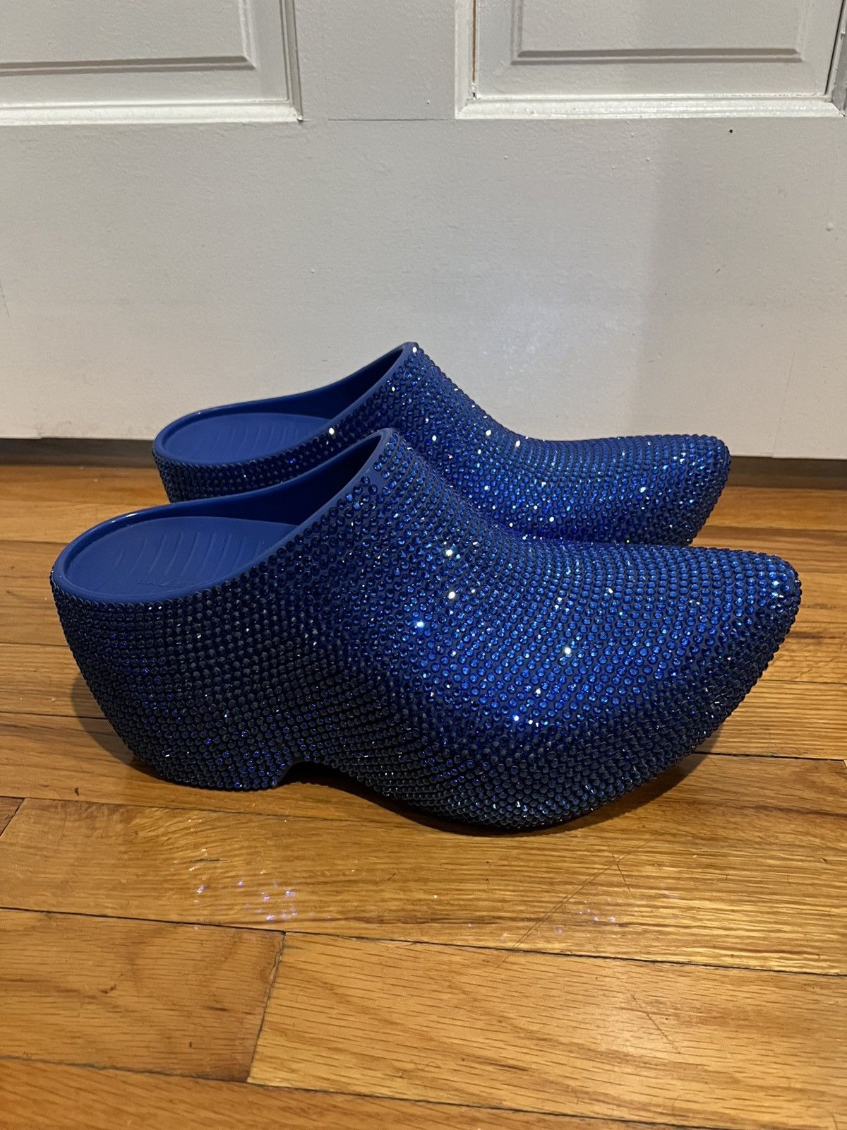 Balenciaga Summer23 “Mud Show” Rhinestone Strass Technoclogs Size US 10 / EU 43 - 4 Thumbnail