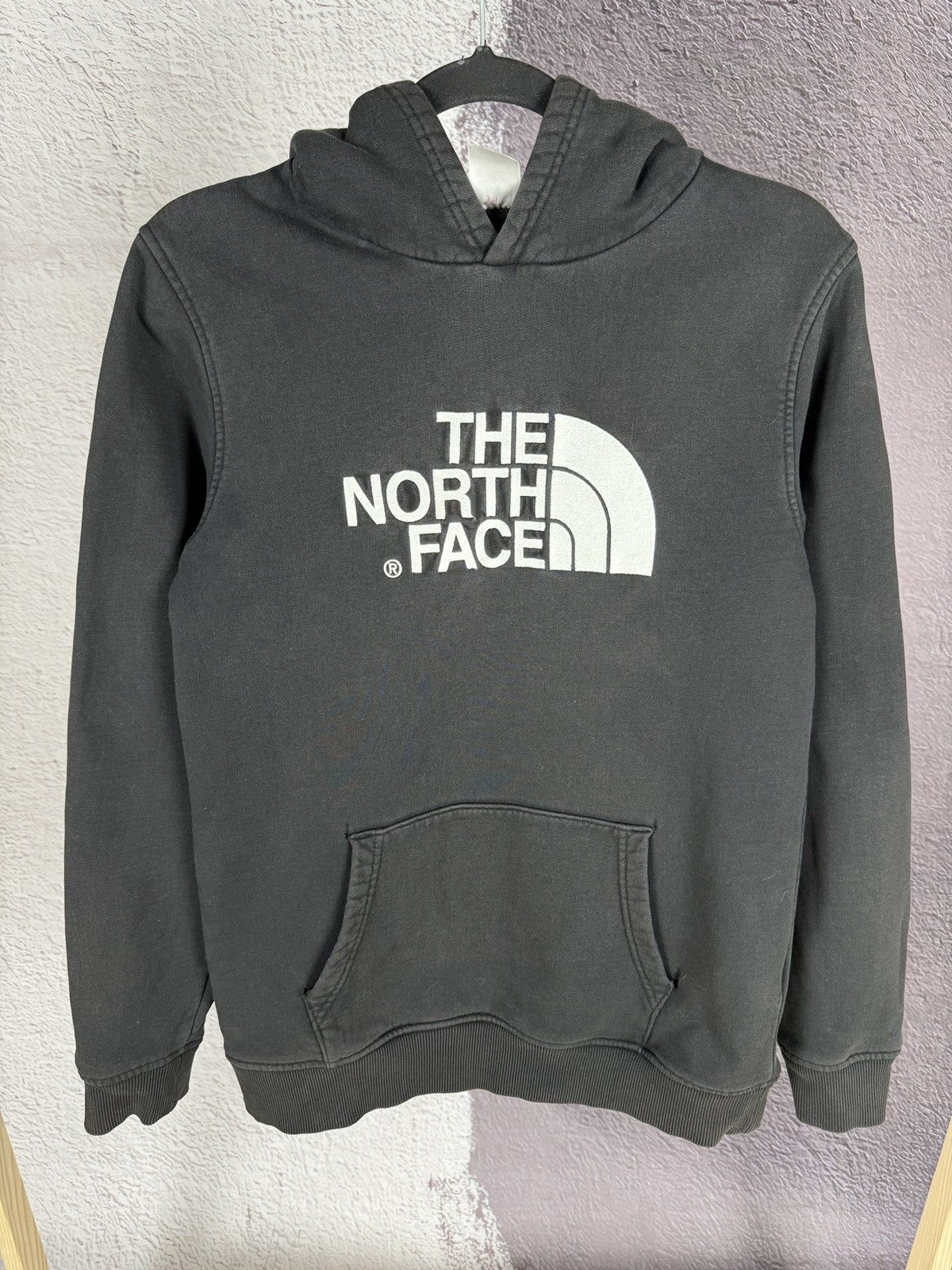 The North Face The North Face vintage big logo black cotton hoodie Size US XS / EU 42 / 0 - 2 Thumbnail