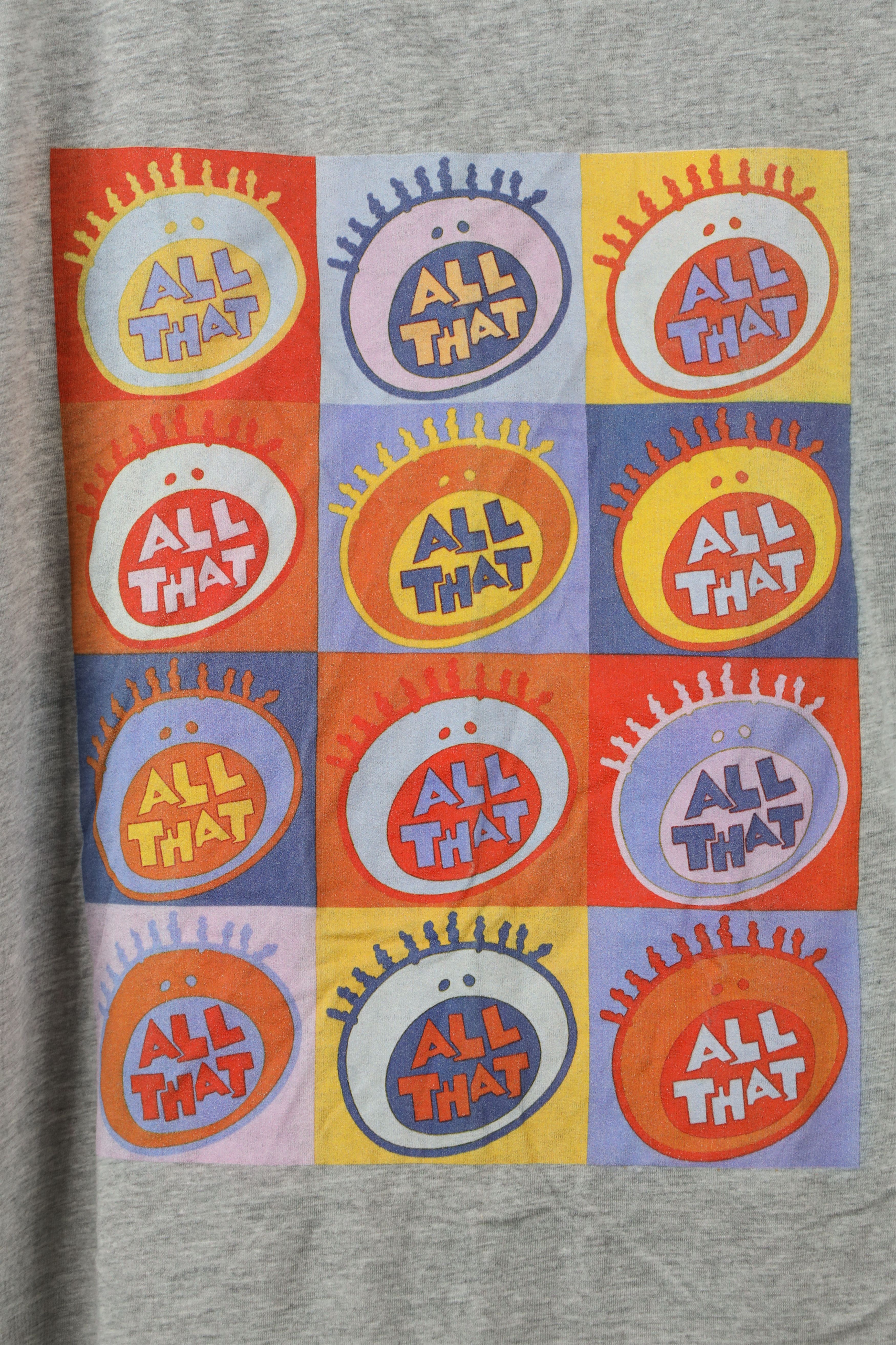 Vintage Retro Y2K Nickelodeon All That TV Show Short Sleeve T-Shirt Size US XXL / EU 58 / 5 - 4 Thumbnail
