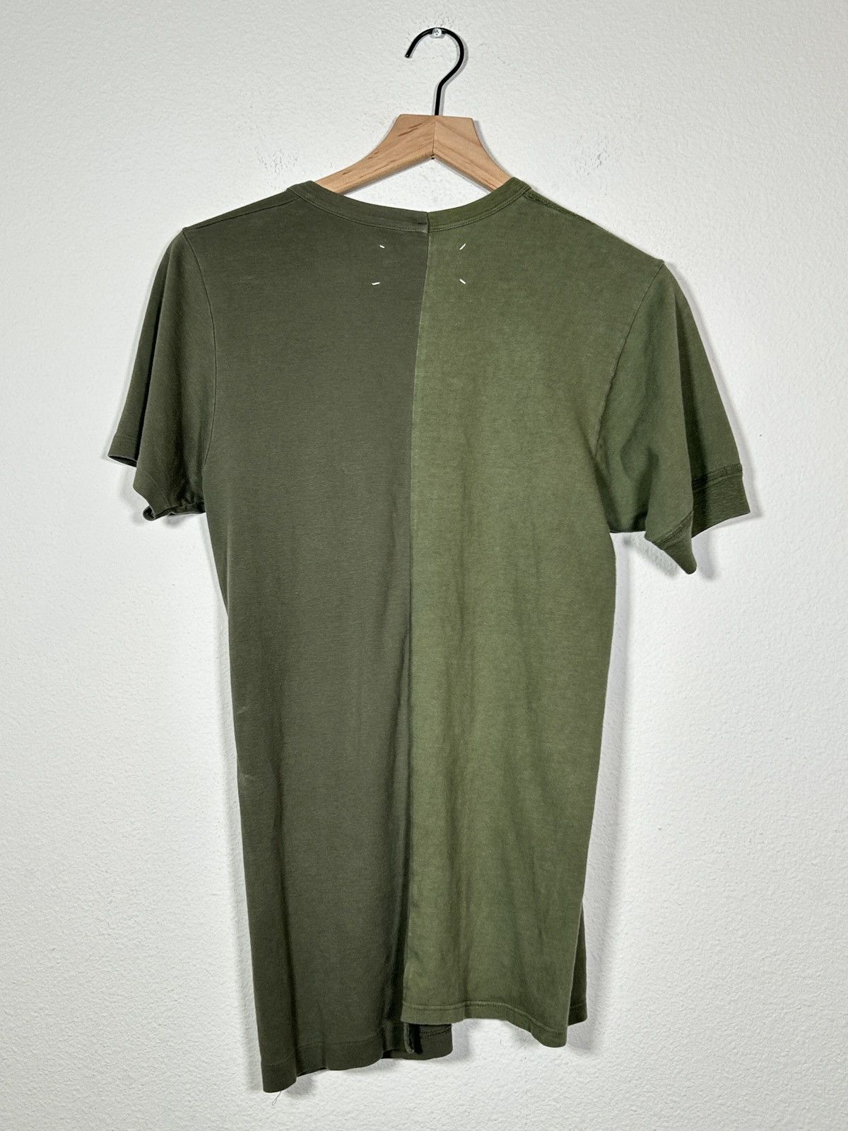 Maison Margiela SS01 Artisanal Split Hybrid Tee Size US S / EU 44-46 / 1 - 5 Thumbnail