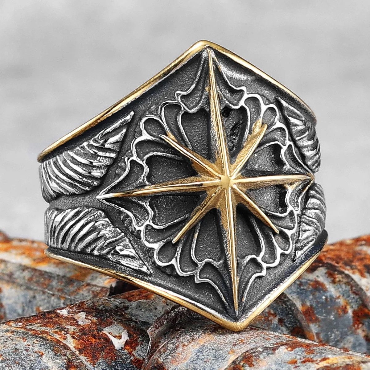 Jewelry Starry Ring Streetwear Jewelry Fashion Gift Size ONE SIZE - 2 Thumbnail