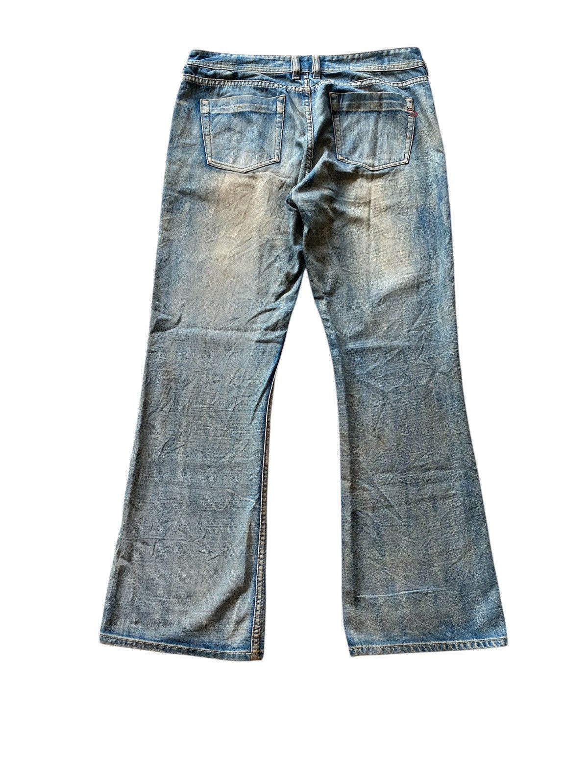 Diesel × If Six Was Nine Diesel bleach flared jeans S4 Size US 38 / EU 54 - 3 Thumbnail