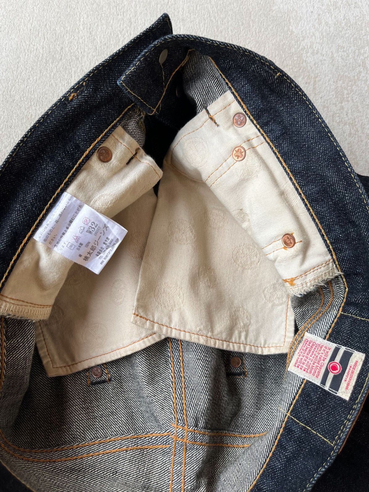 Momotaro Jeans Momotaro Japan Indigo Denim Oz Selvedge Jeans Size US 32 / EU 48 - 15 Thumbnail