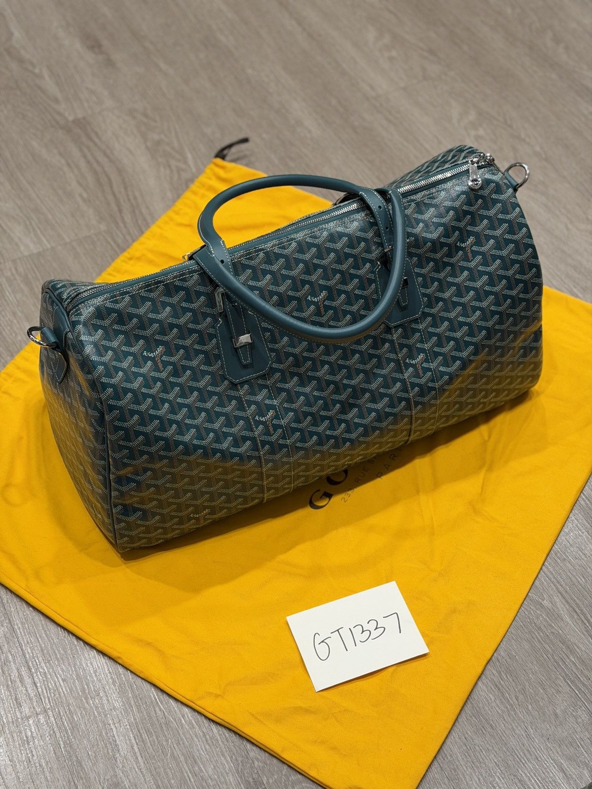 Goyard Goyard Boston 50 Green Size ONE SIZE - 15 Thumbnail