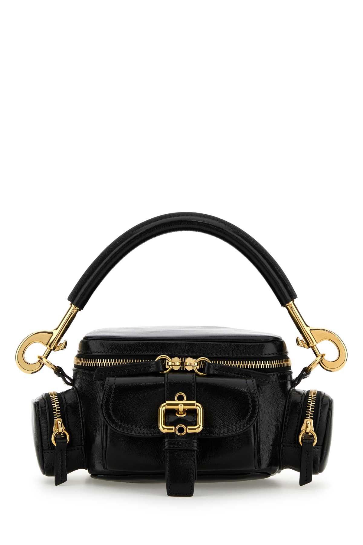 Chloe Black Leather Small Camera Bag Handbag Size ONE SIZE - 1 Thumbnail