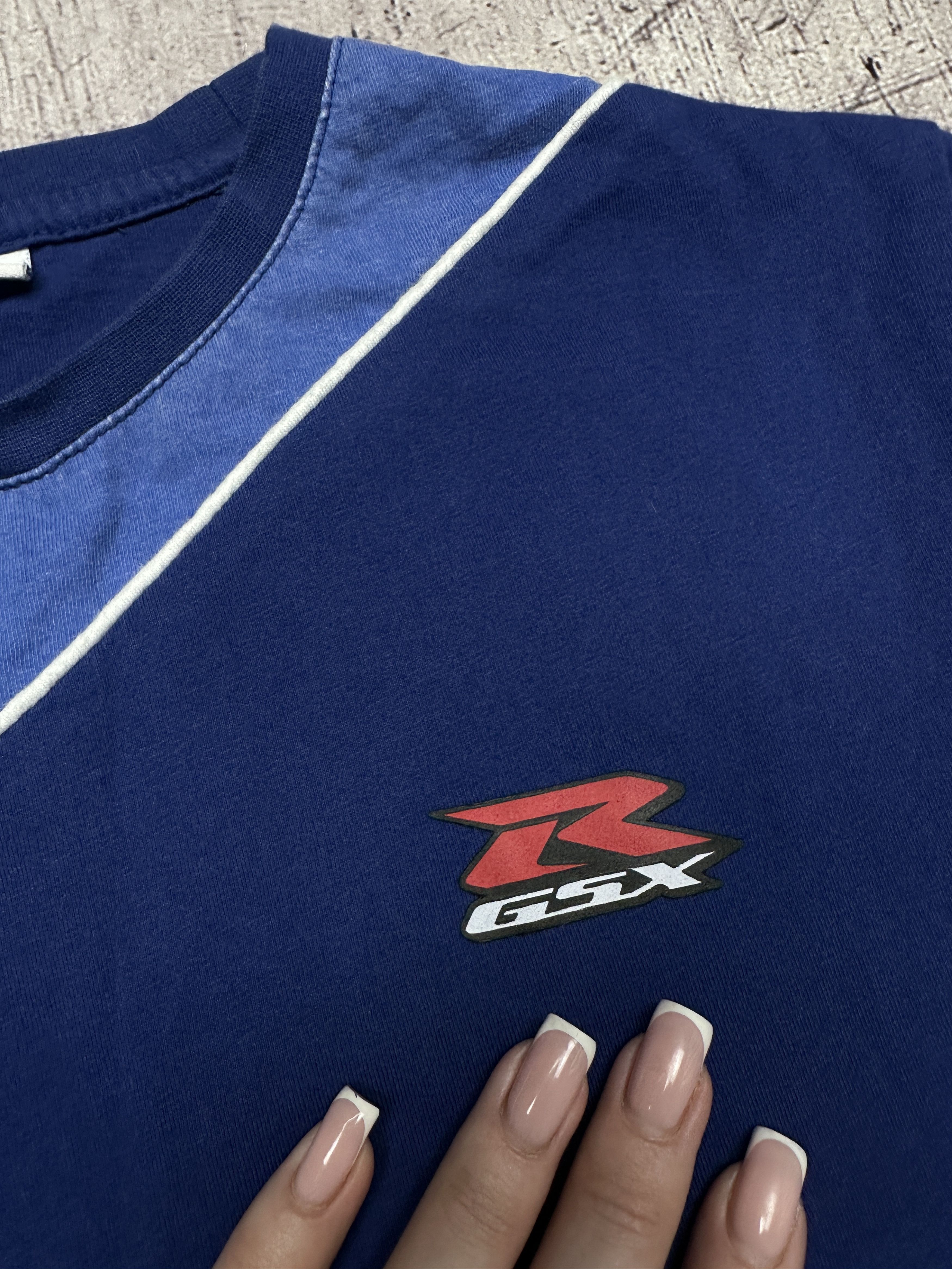 Japanese Brand Suzuki GSX R Racing Team Vintage Mens T-Shirt Size US M / EU 48-50 / 2 - 4 Thumbnail