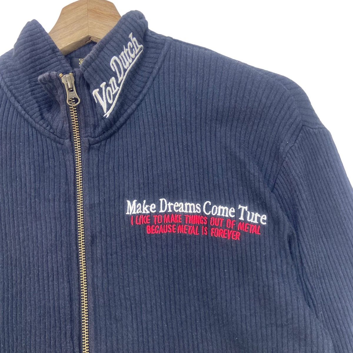 Von Dutch Von Dutch Los Angeles Motorcycles Zipper Jacket Size M / US 6-8 / IT 42-44 - 3 Thumbnail
