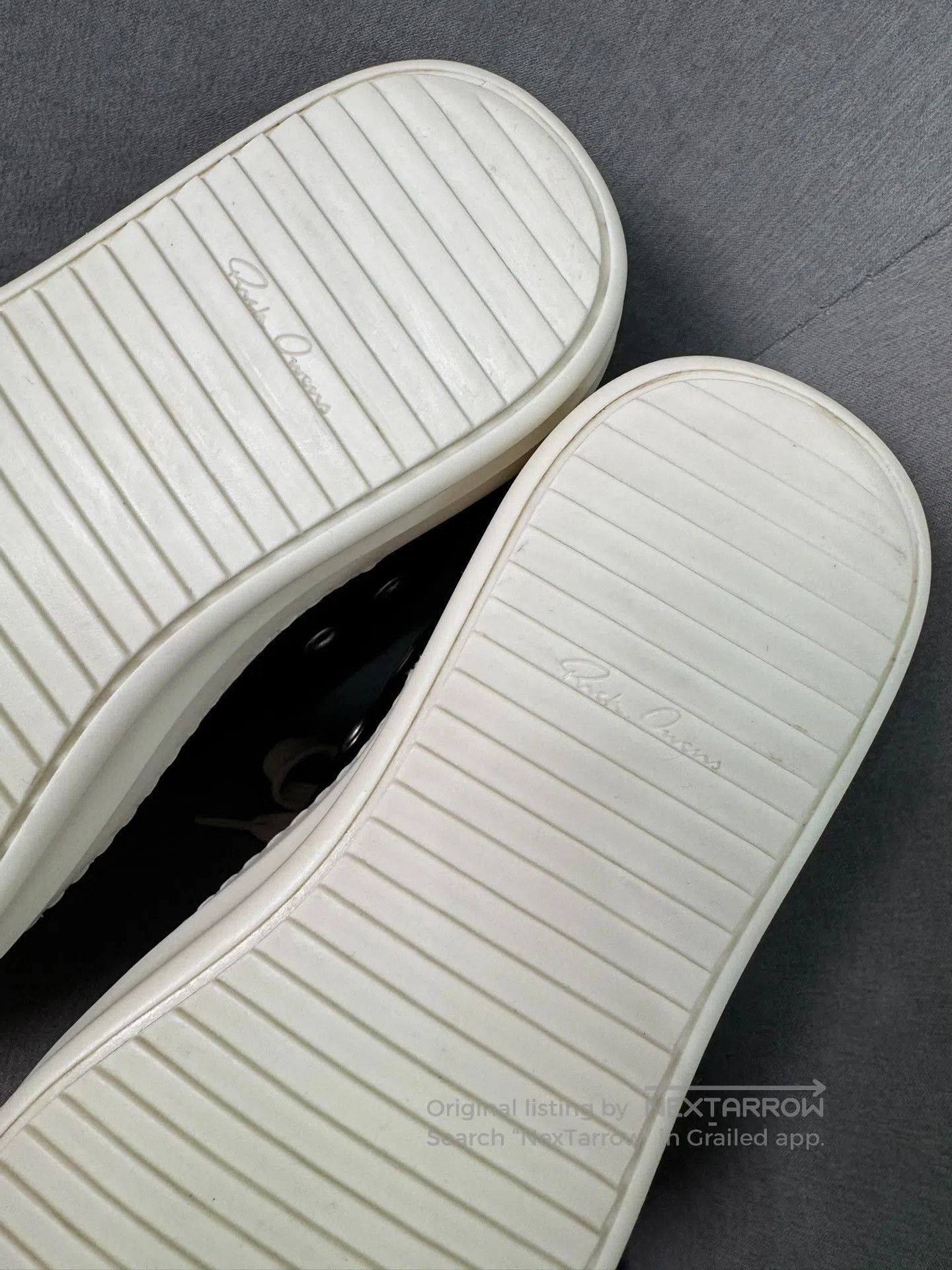 Rick Owens Rick Owens Leather Low. Size US 7 / IT 37 - 9 Thumbnail