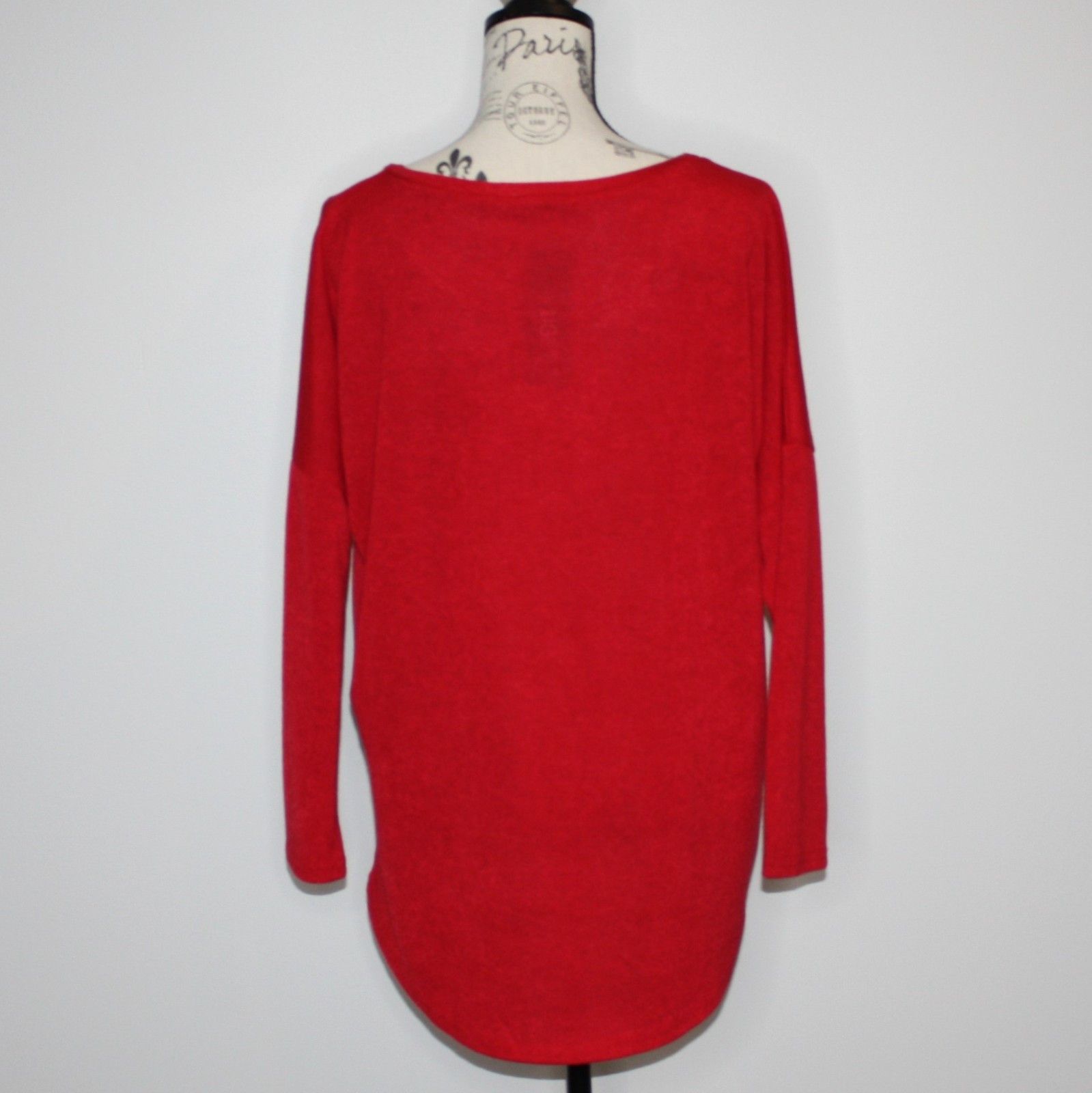 Other UGET Oversized Loose Fitting Pullover Red Sweater Top Size S / US 4 / IT 40 - 7 Thumbnail