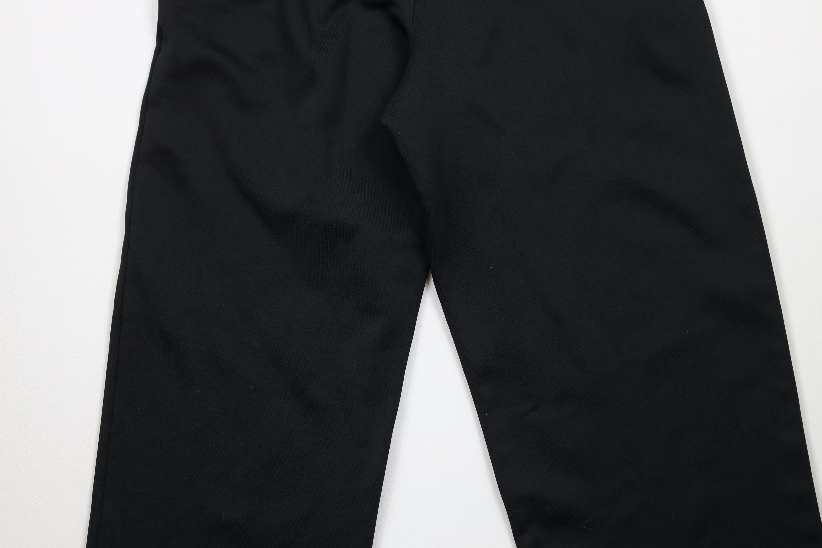 Adidas × Vintage Vintage Adidas Spell Fleece Lined Wide Leg Sweatpants Black Size US 34 / EU 50 - 13 Thumbnail
